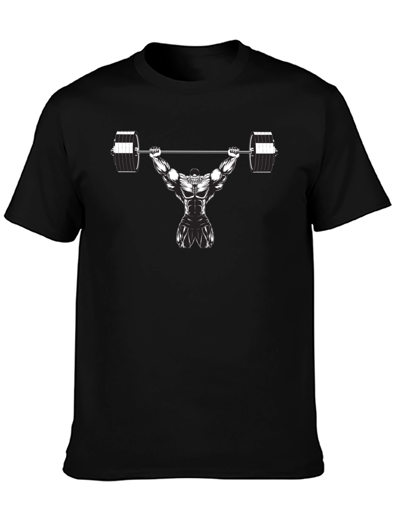 Weightlifter Graphic T-Shirt - Gym Motivation