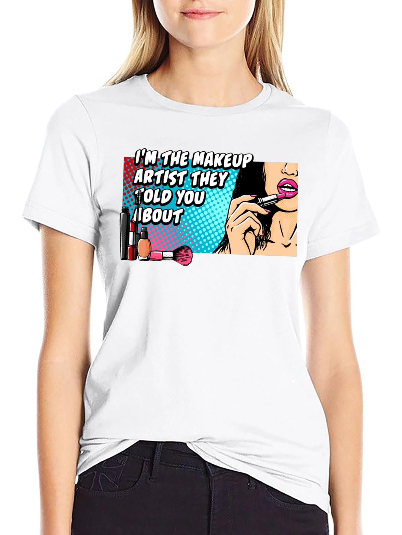 Makeup Artist T-Shirt: Bold Graphic Tee