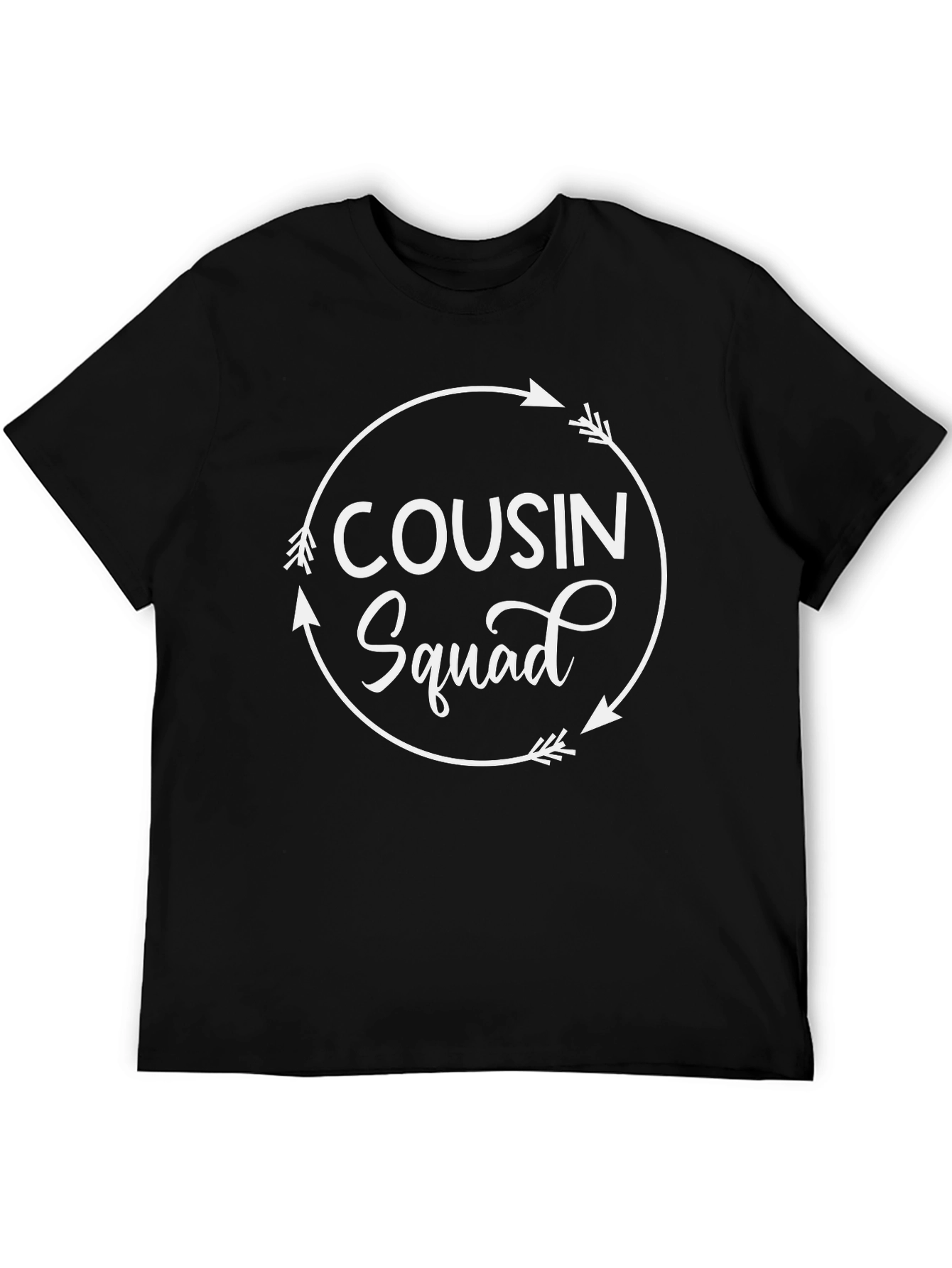 Cousin Squad Arrow Circle T-Shirt