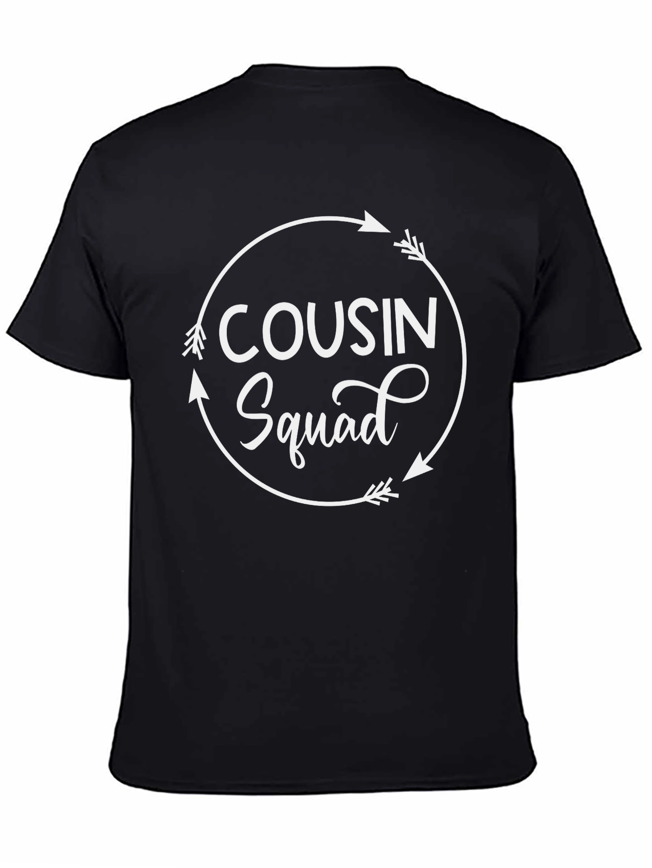 Cousin Squad Arrow Circle T-Shirt