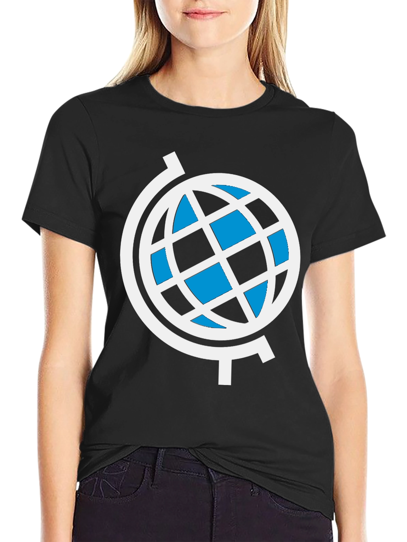Globe Graphic Tee - Classic Comfort