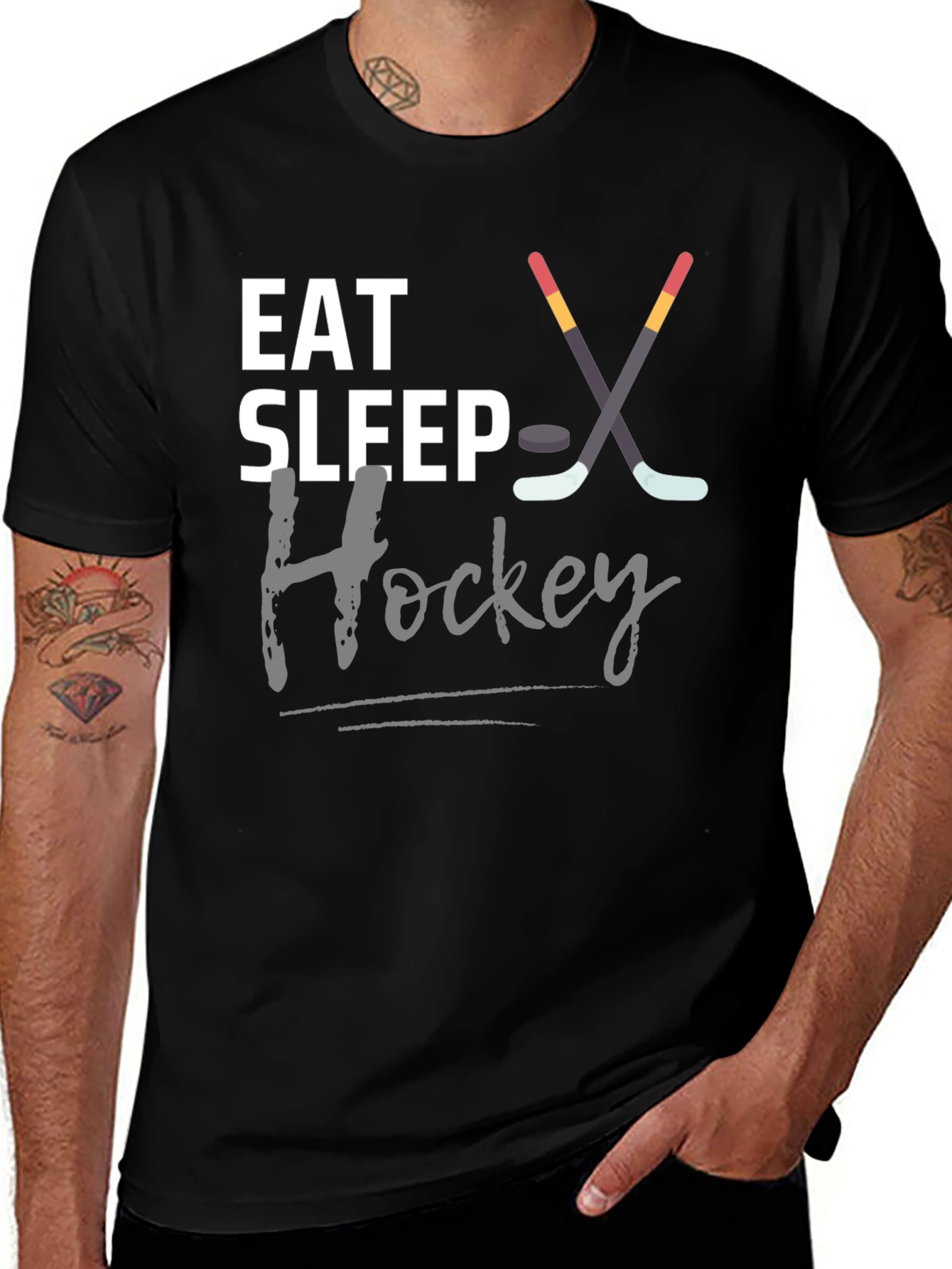 Eat Sleep Hockey T-Shirt