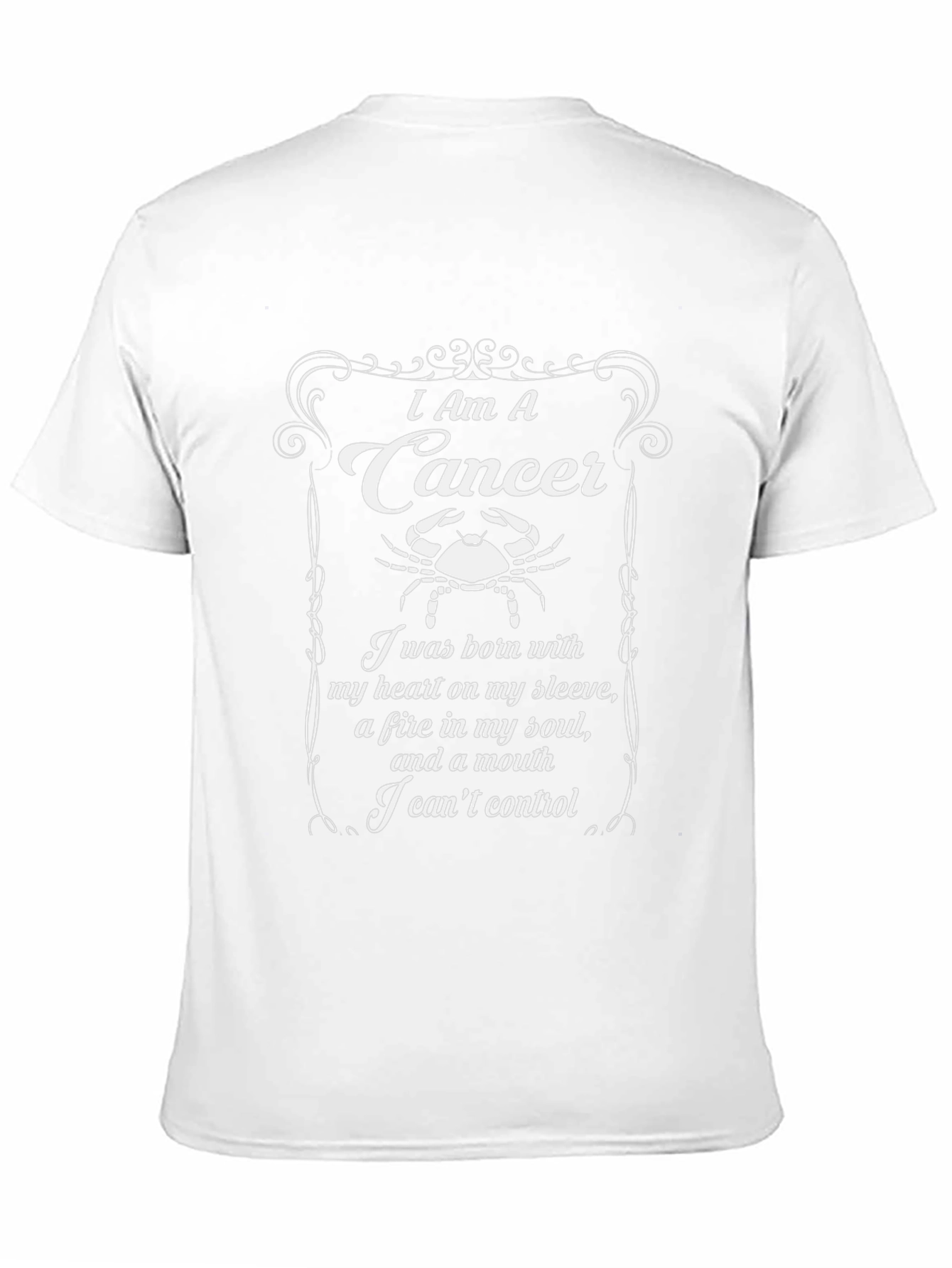 I Am A Cancer Zodiac T-Shirt - Astrology Tee