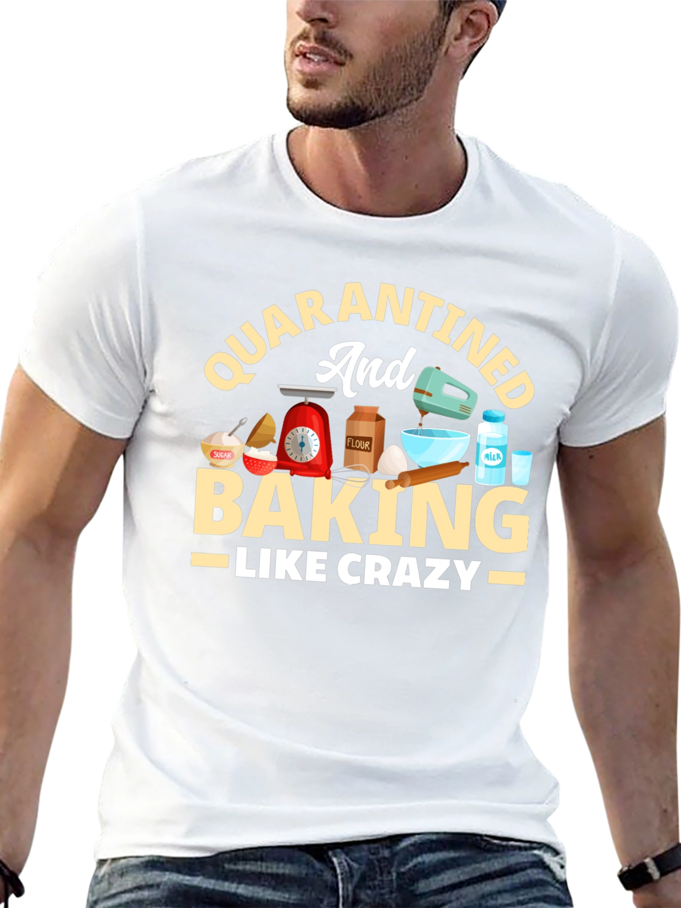 Quarantined & Baking Crazy T-Shirt
