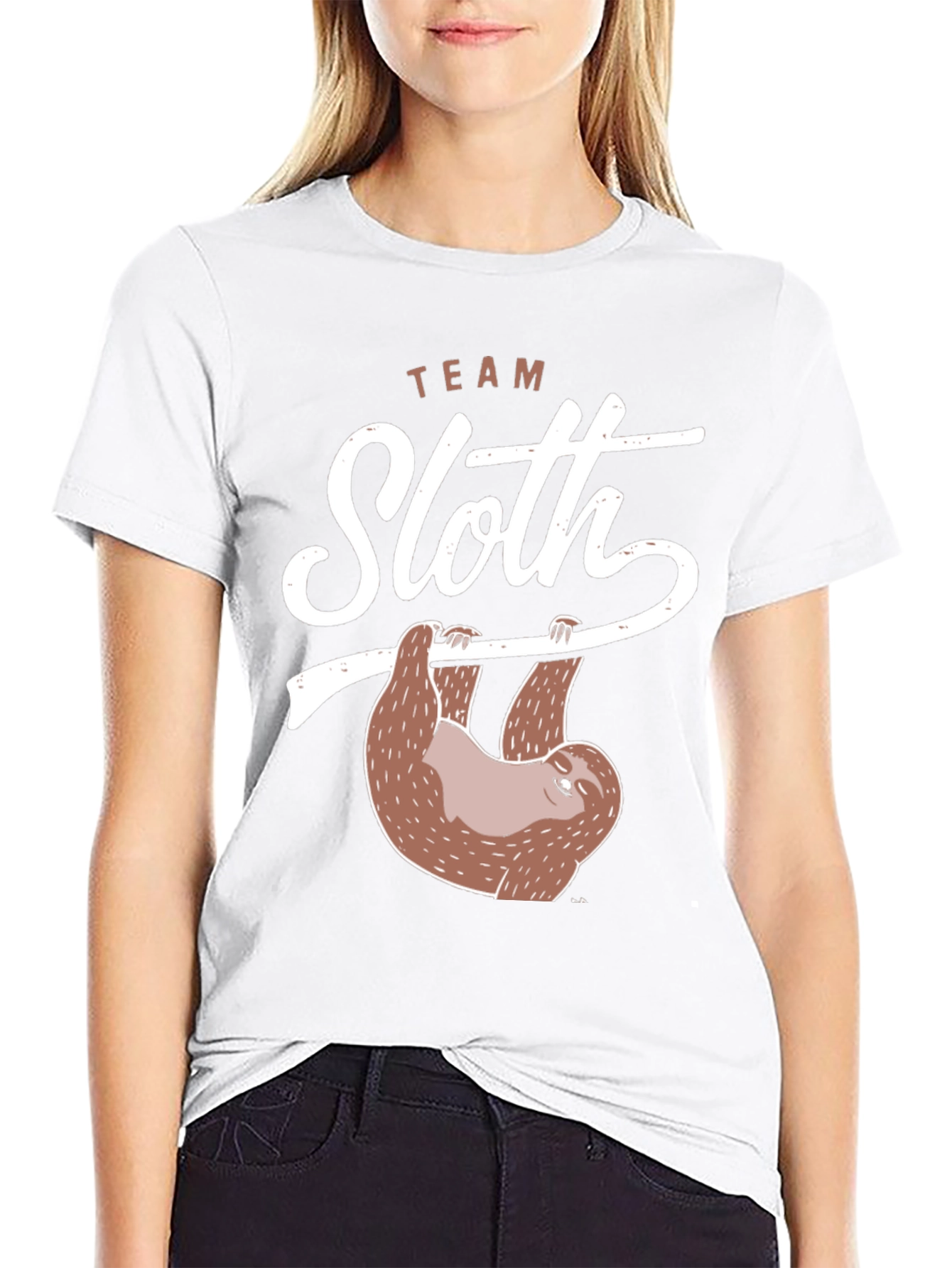 Team Sloth Graphic T-Shirt - Funny & Relaxed Style