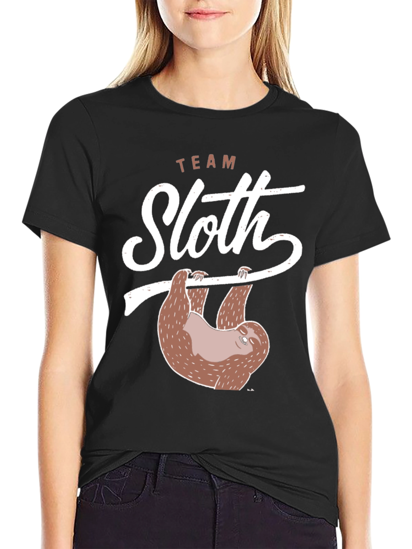 Team Sloth Graphic T-Shirt - Funny & Relaxed Style