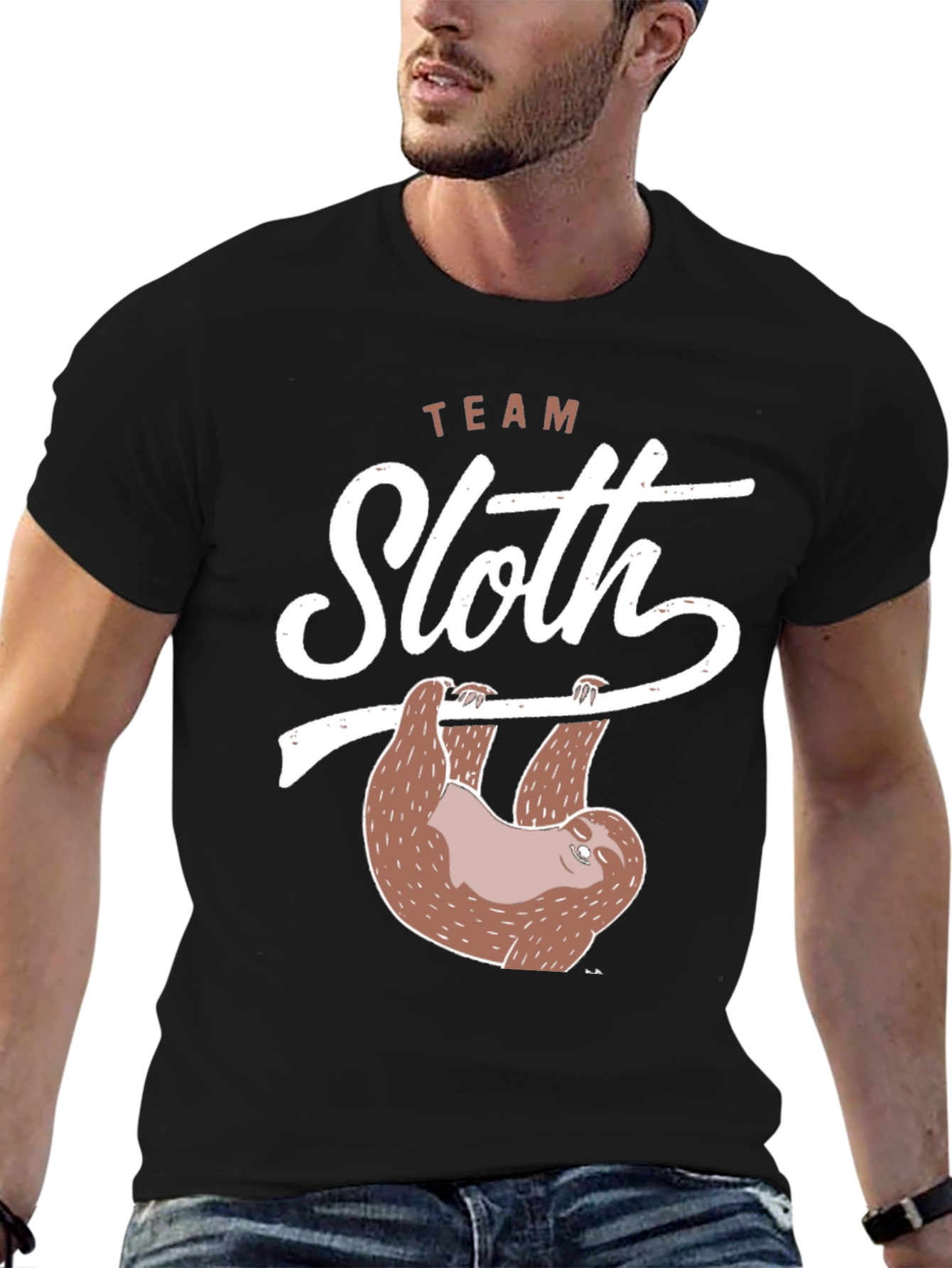 Team Sloth Graphic T-Shirt - Funny & Relaxed Style