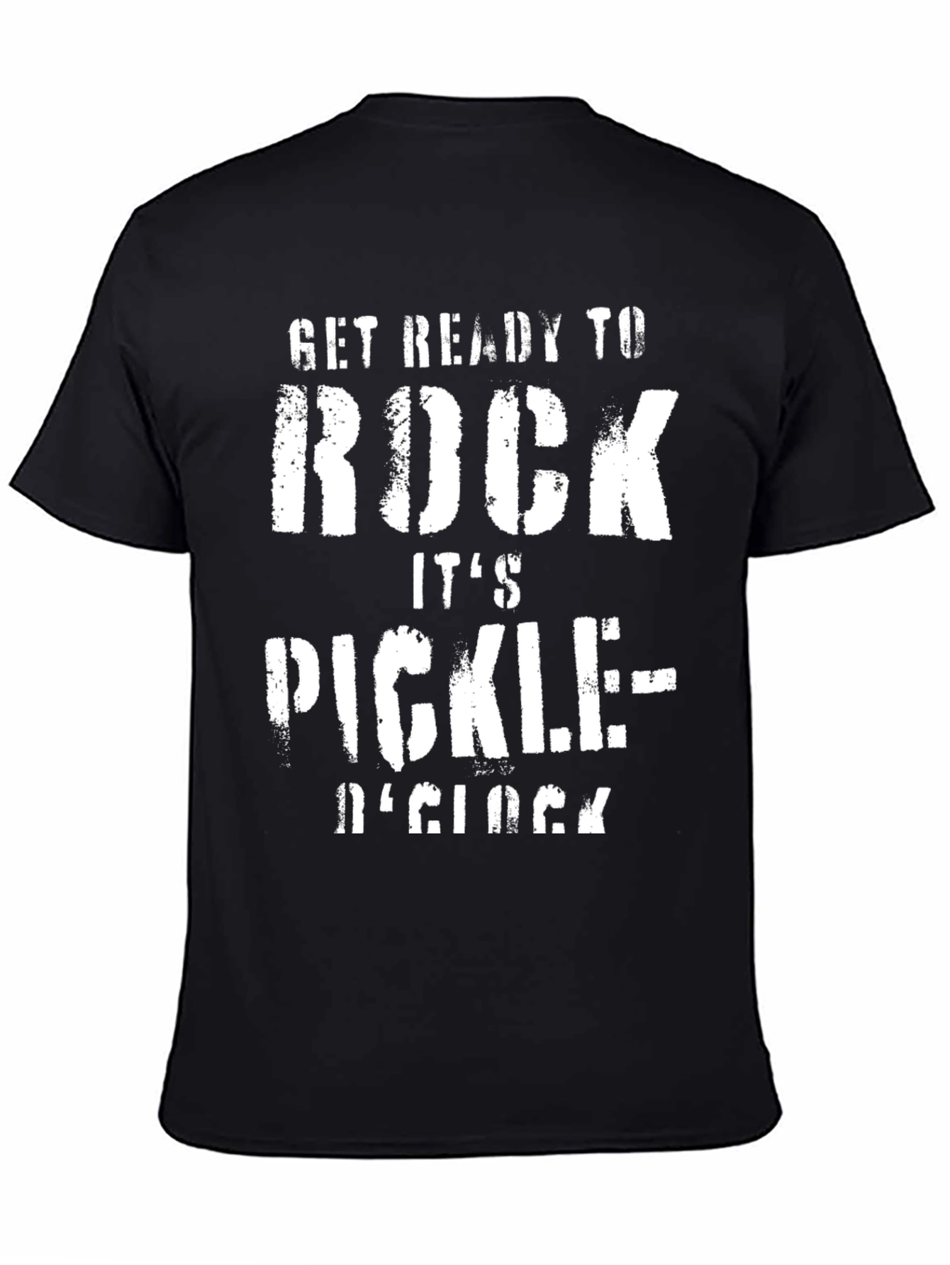 Get Ready To Rock Pickle OClock Graphic Tee