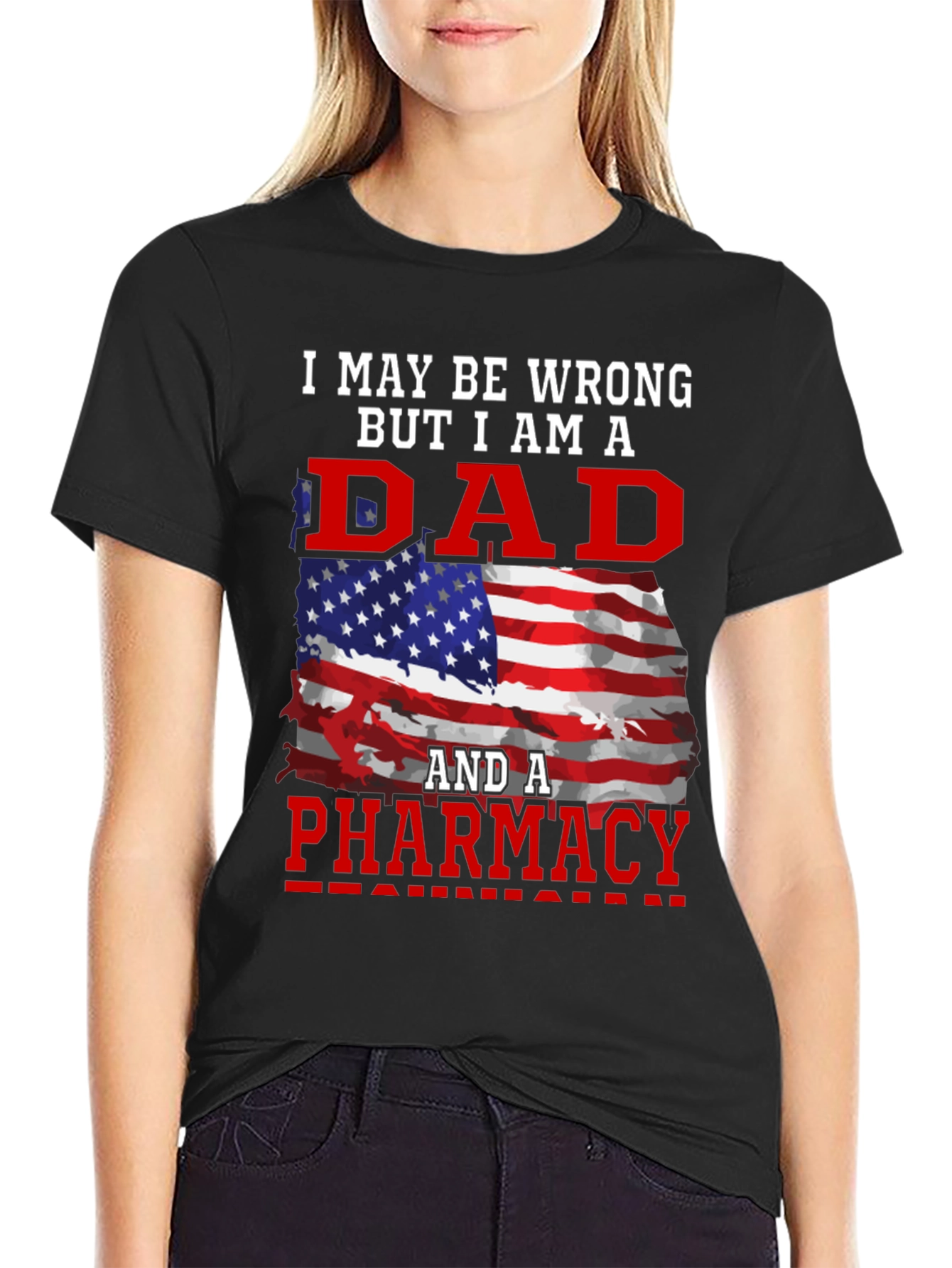 Dad Pharmacy T-Shirt: Patriotic Edition