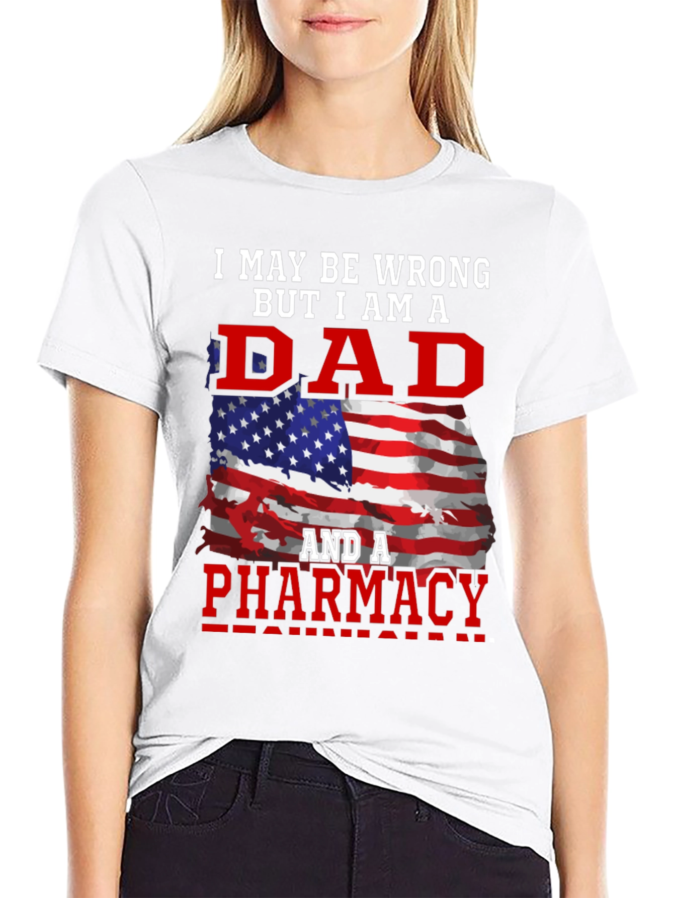 Dad Pharmacy T-Shirt: Patriotic Edition