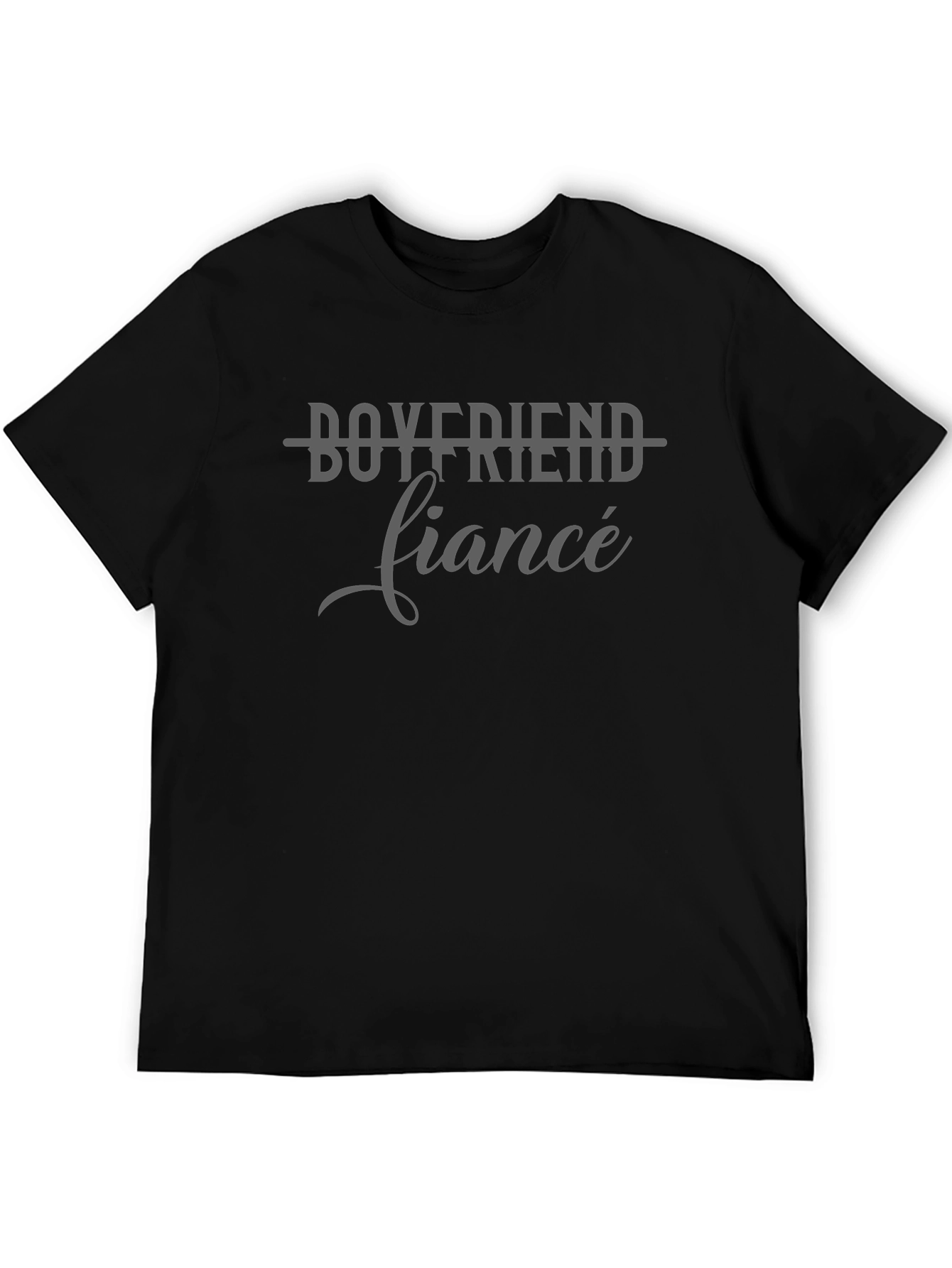 Boyfriend Fiance T-Shirt - Engagement Gift
