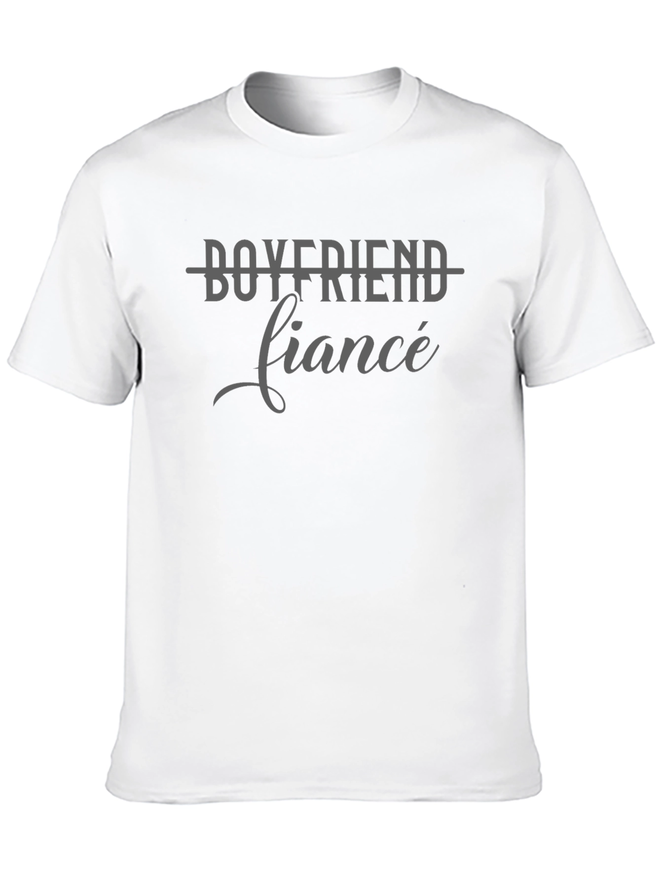 Boyfriend Fiance T-Shirt - Engagement Gift