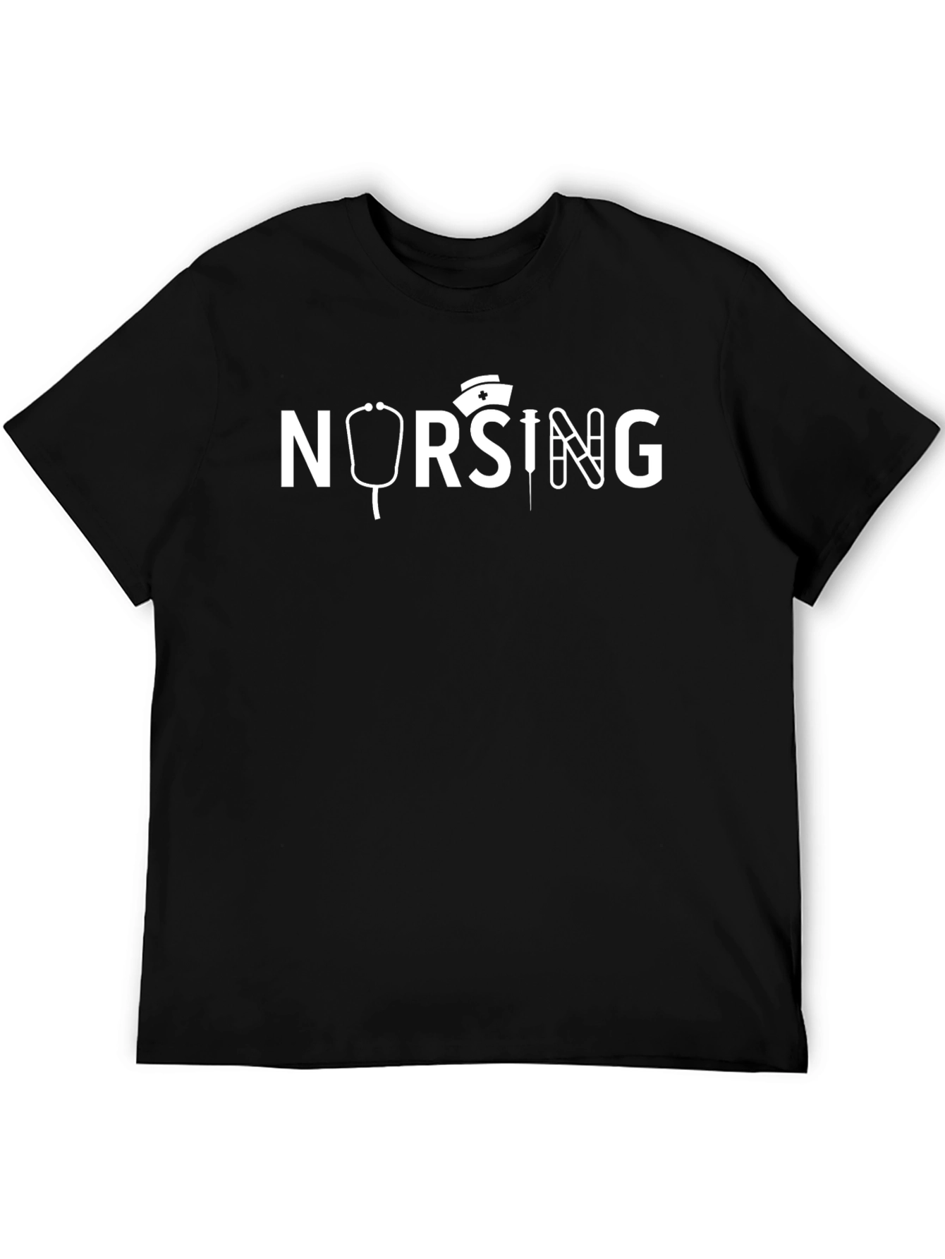 Nursing Themed Graphic T-Shirt