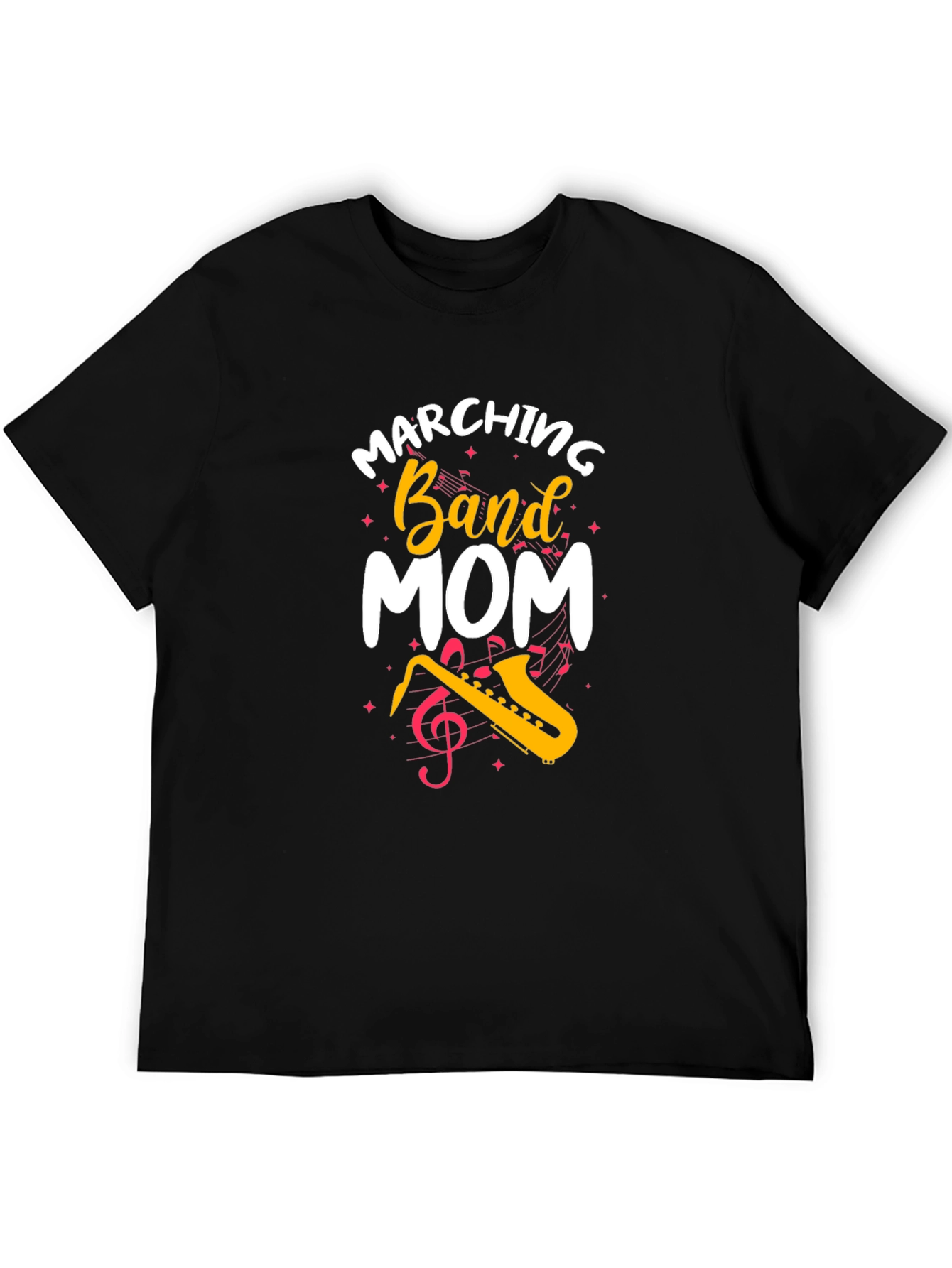 Marching Band Mom Black T-Shirt