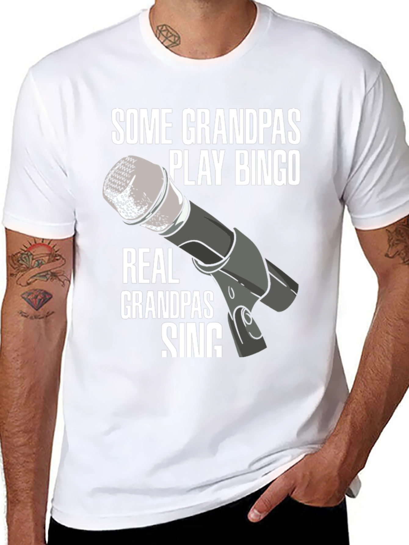 Singing Grandpas T-Shirt