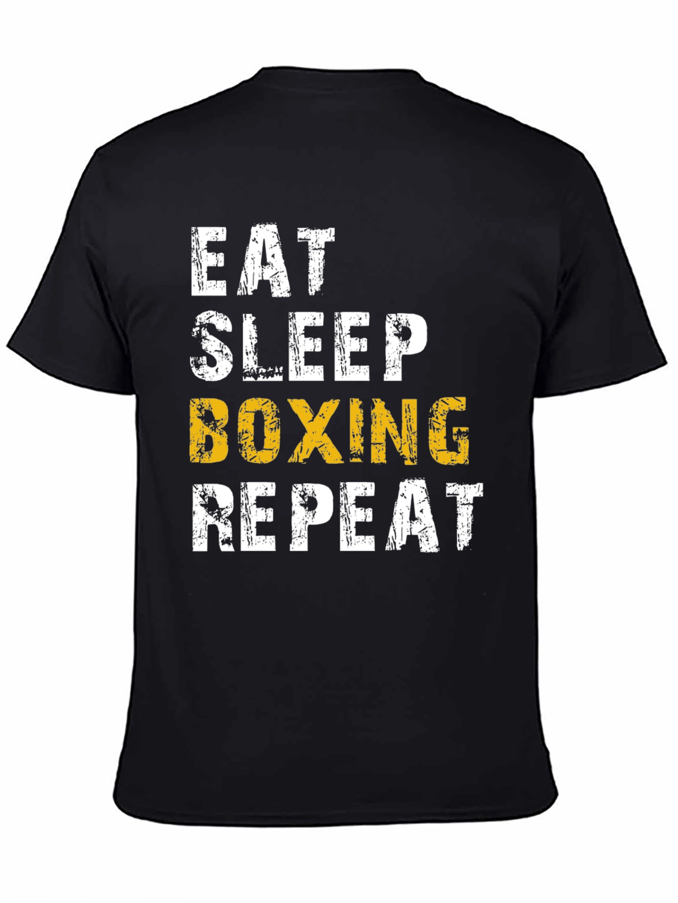 Eat Sleep Boxing Repeat Graphic T-Shirt