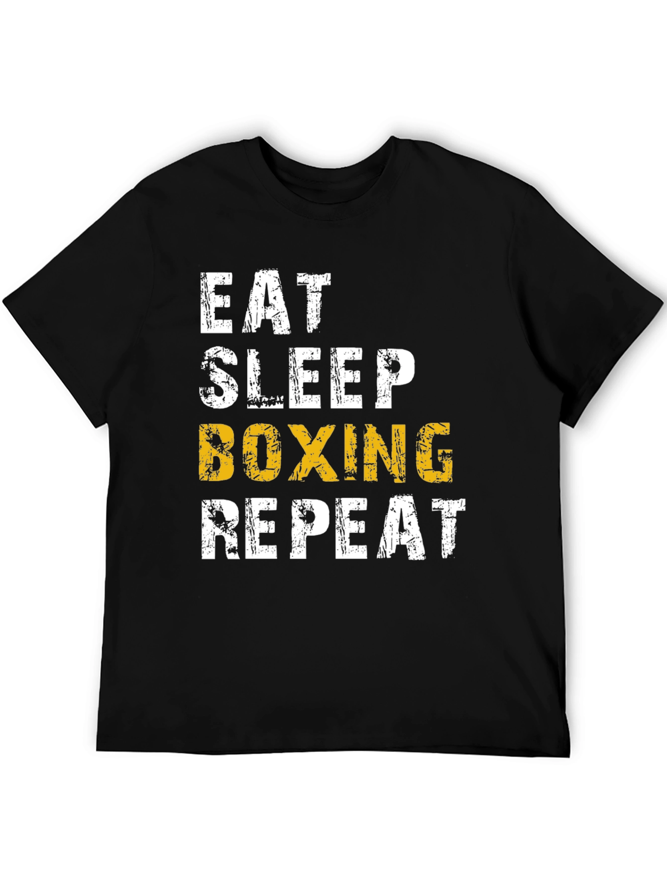Eat Sleep Boxing Repeat Graphic T-Shirt