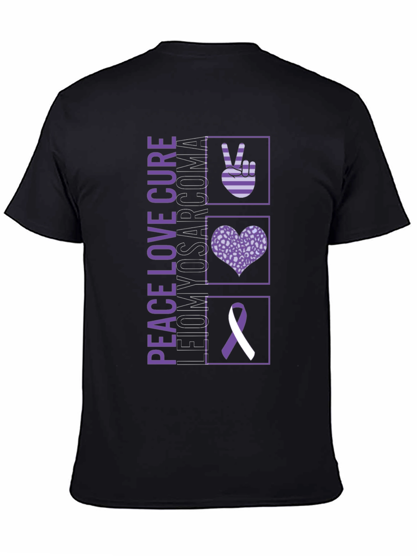 Peace Love Cure Leiomyosarcoma T-Shirt