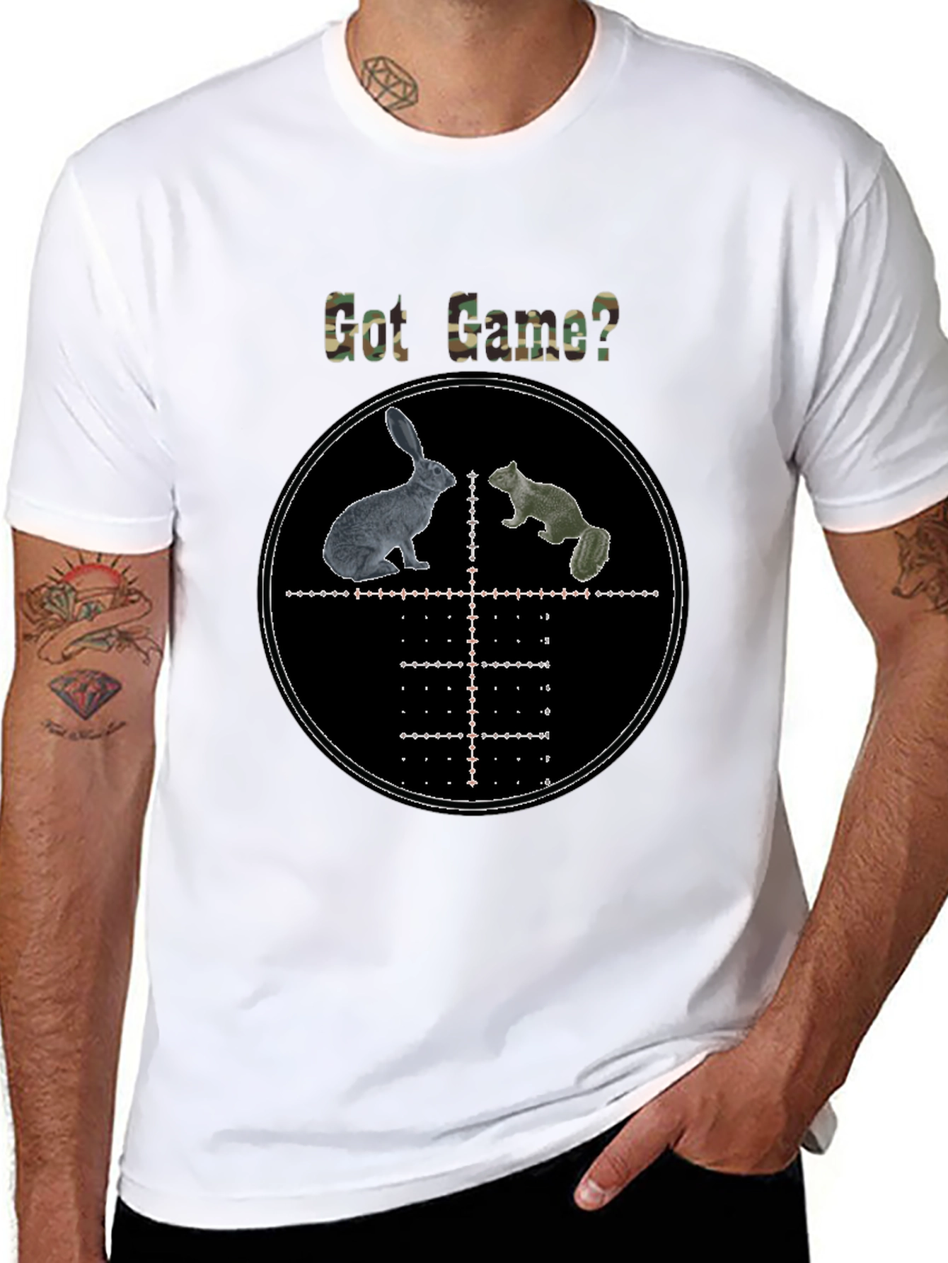 Got Game? Hunting T-Shirt - Rabbit & Squirrel