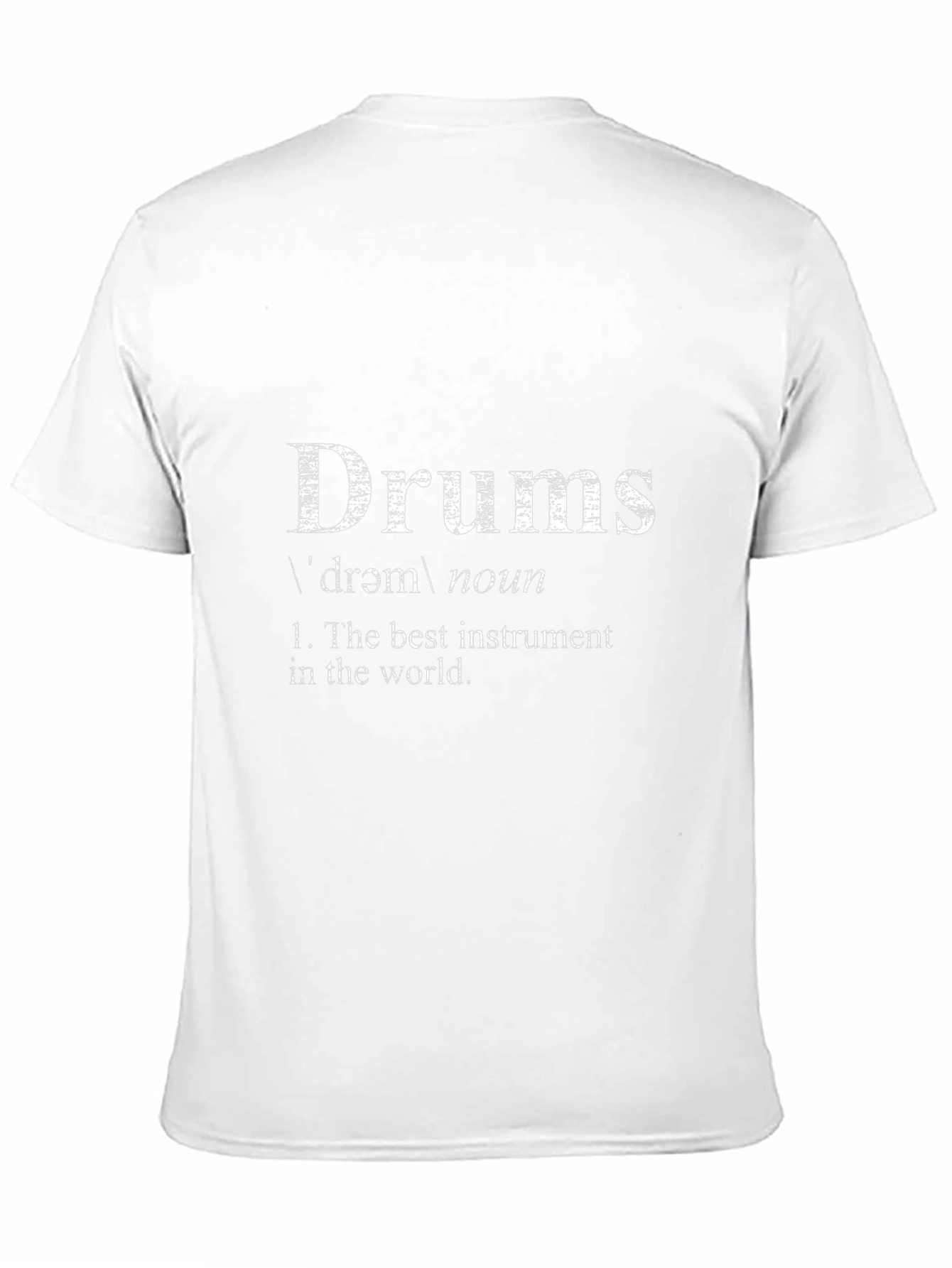 Drums Definition T-Shirt - Musicians Humor Tee