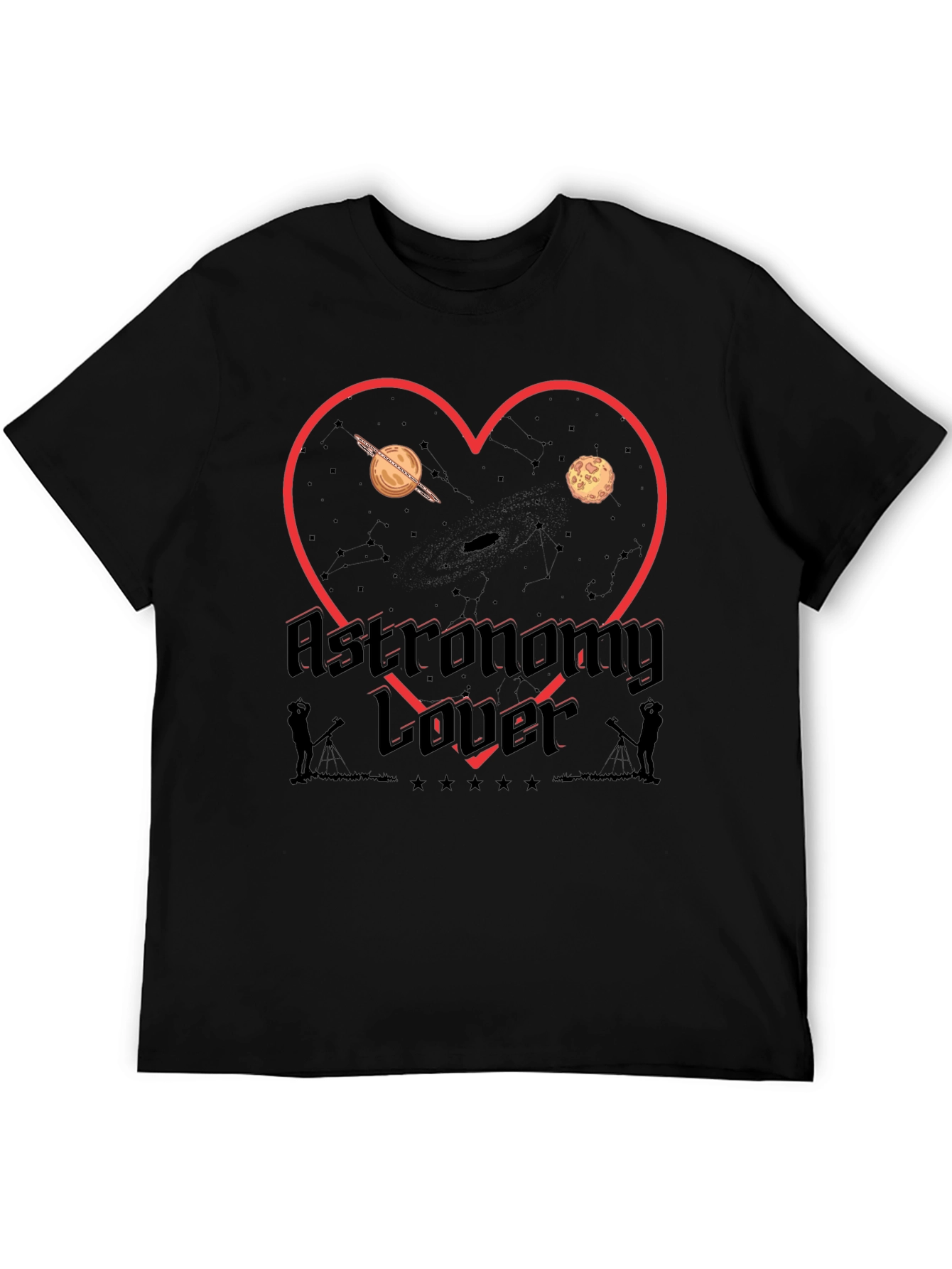 Astronomy Lover Graphic Tee | Stargazing Shirt