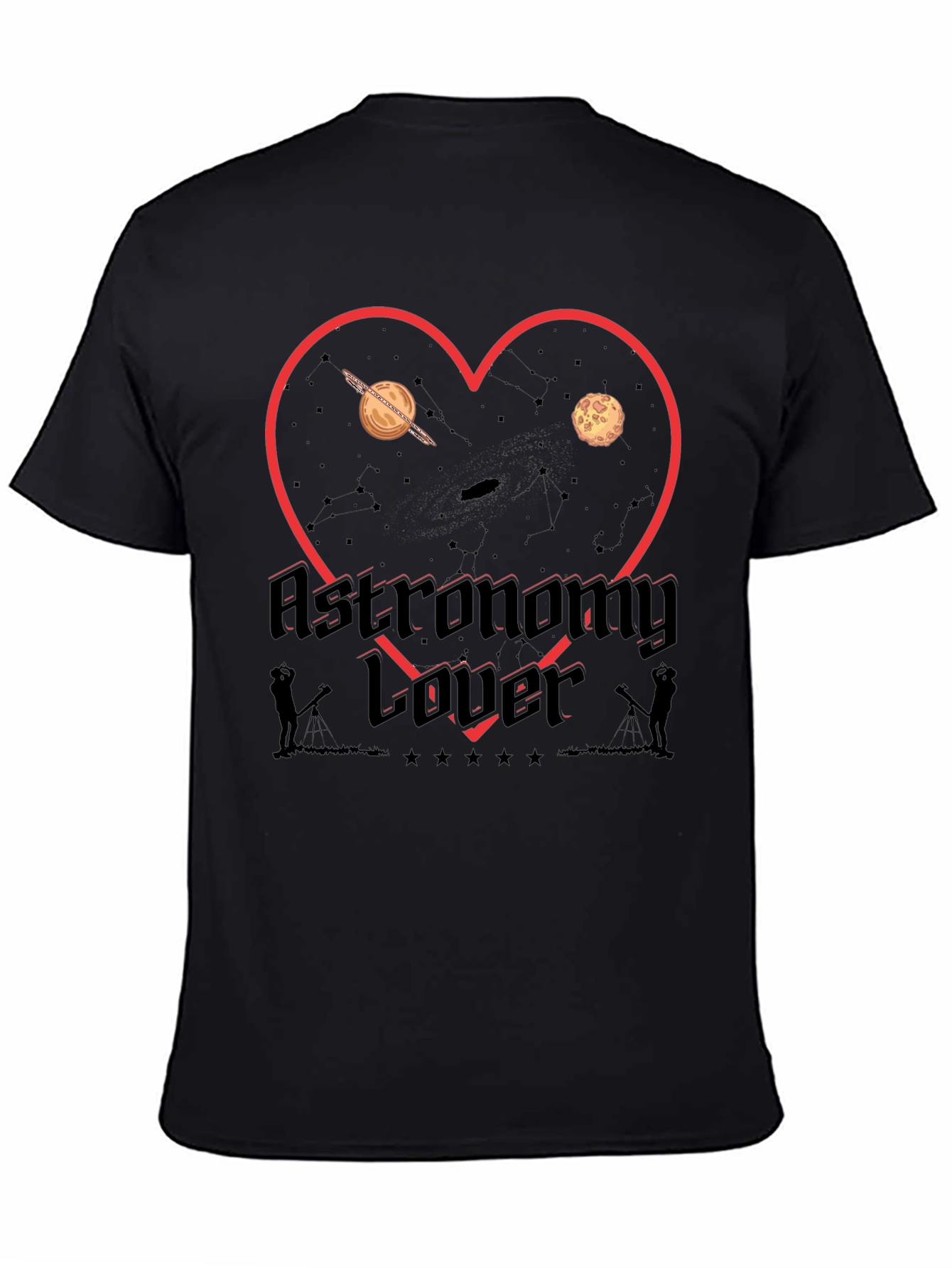 Astronomy Lover Graphic Tee | Stargazing Shirt