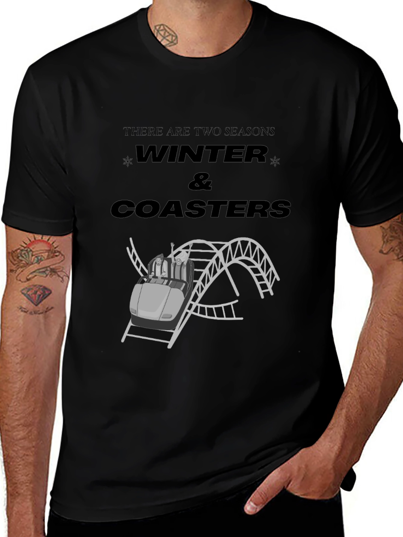 Winter and Coasters Graphic Tee