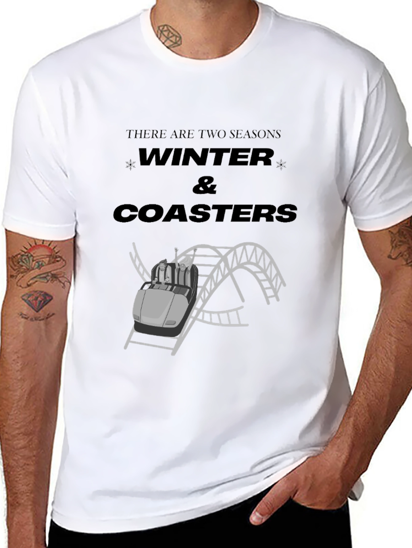 Winter and Coasters Graphic Tee