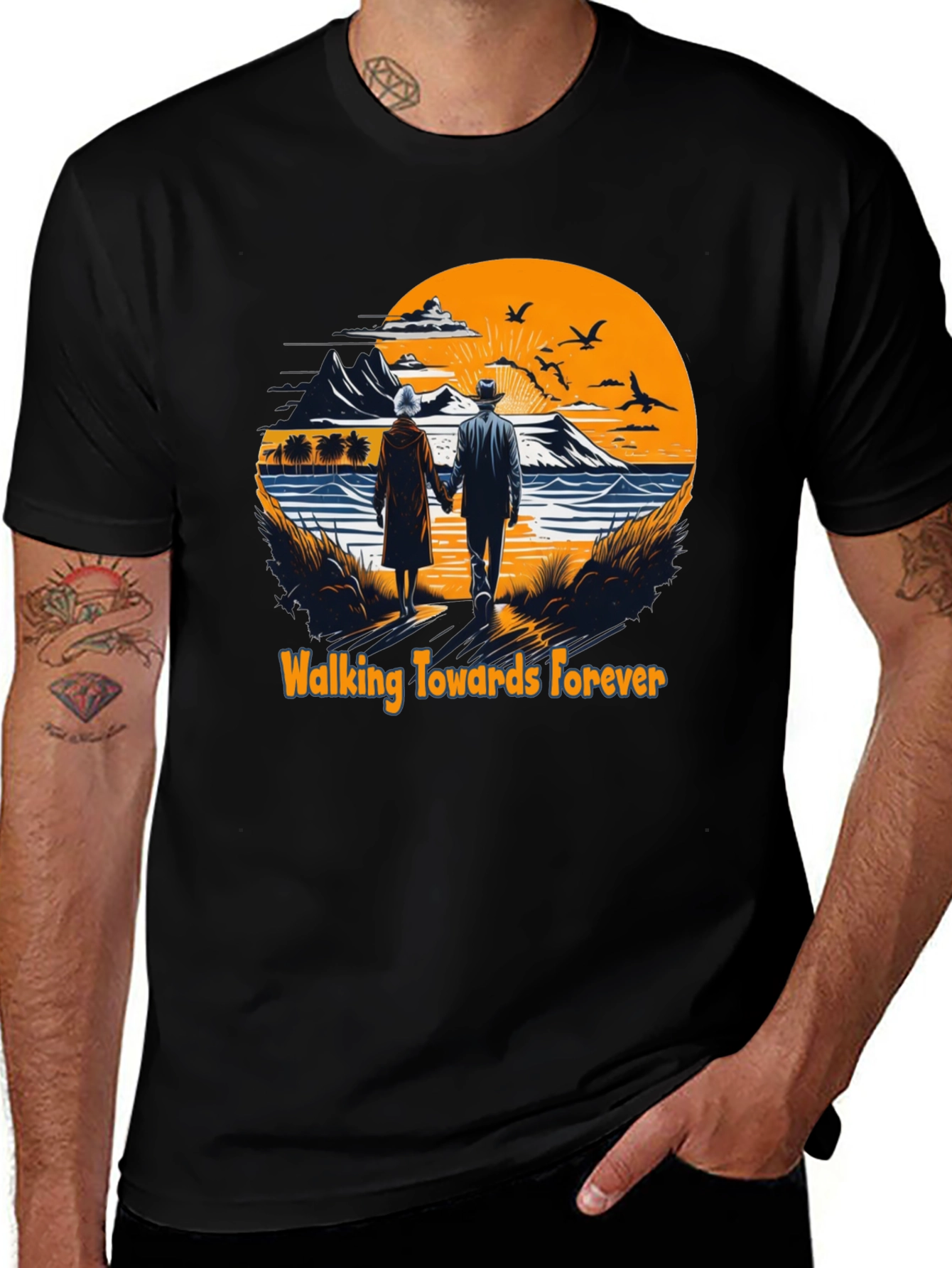 Walking Towards Forever Graphic Tee