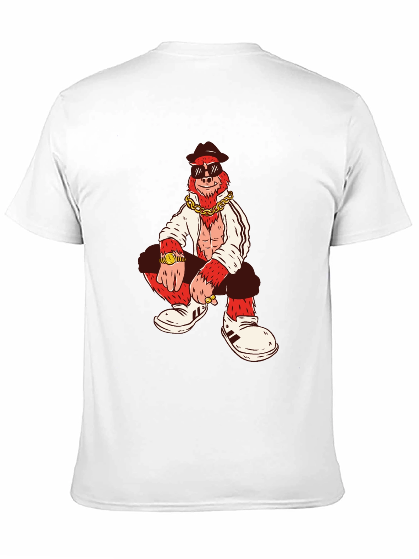 Gangster Gorilla T-Shirt - Cool Graphic Tee