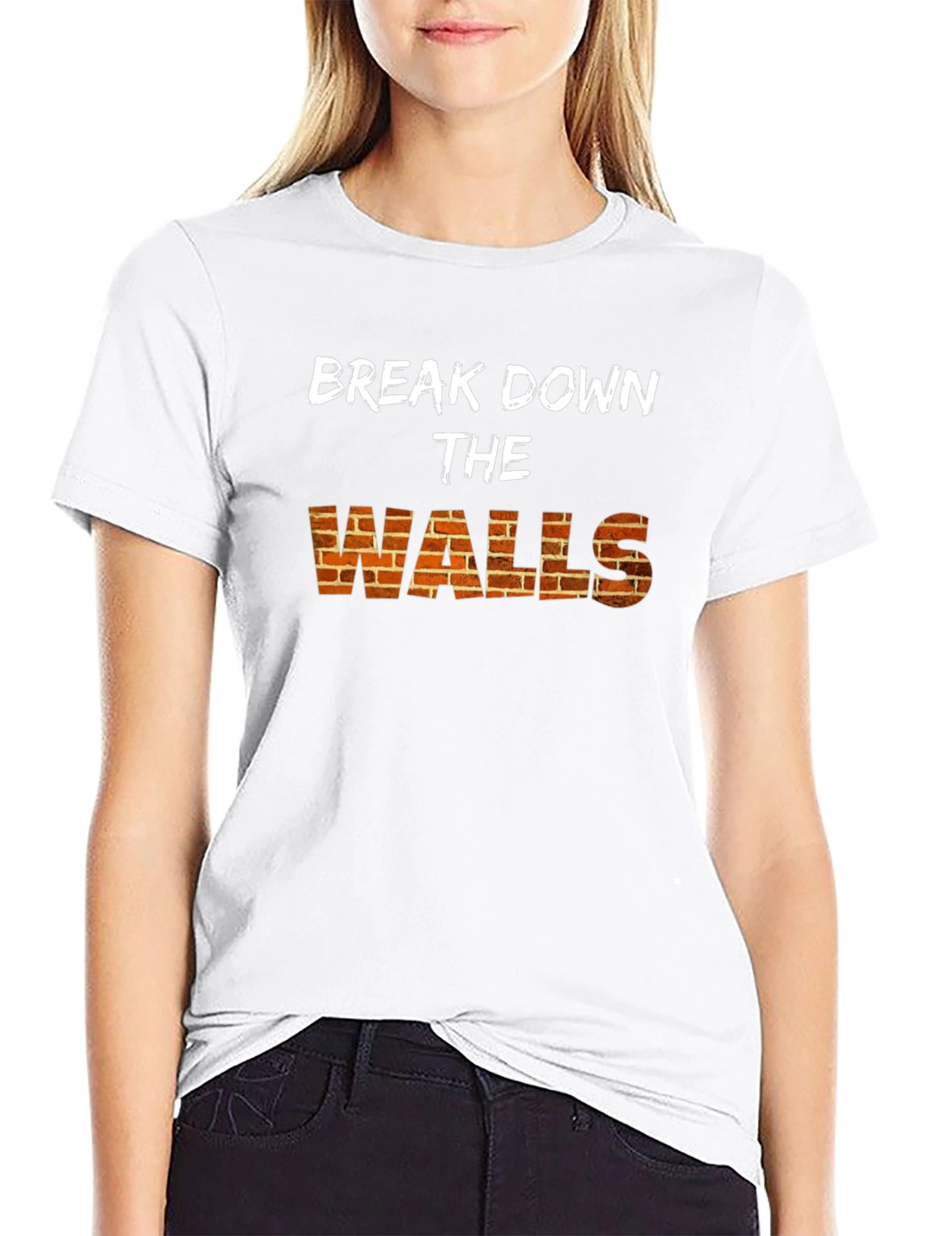 Break Down The Walls Graphic Tee