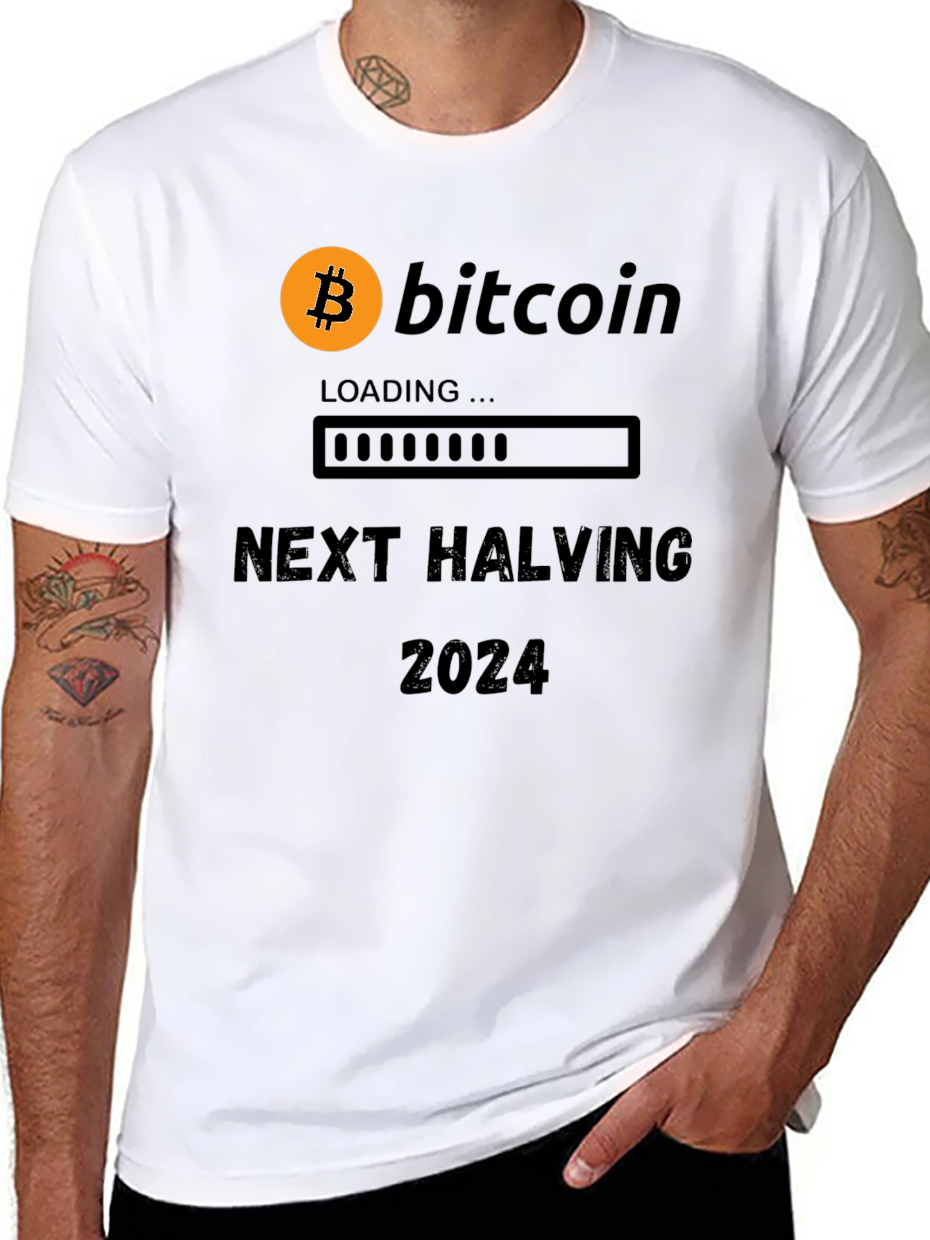 Bitcoin Next Halving 2024 T-Shirt