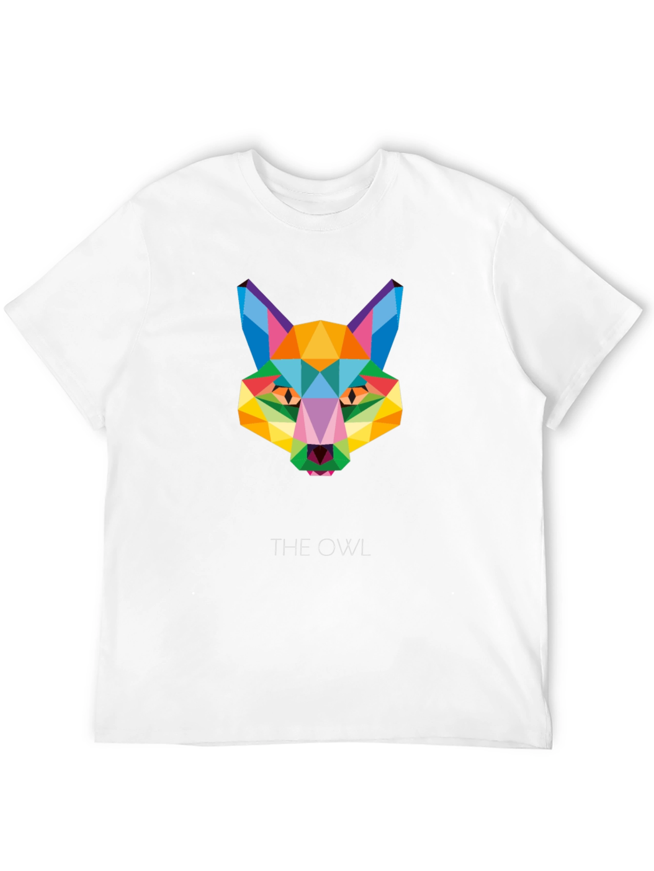 Geometric Owl T-Shirt - Modern Graphic Tee