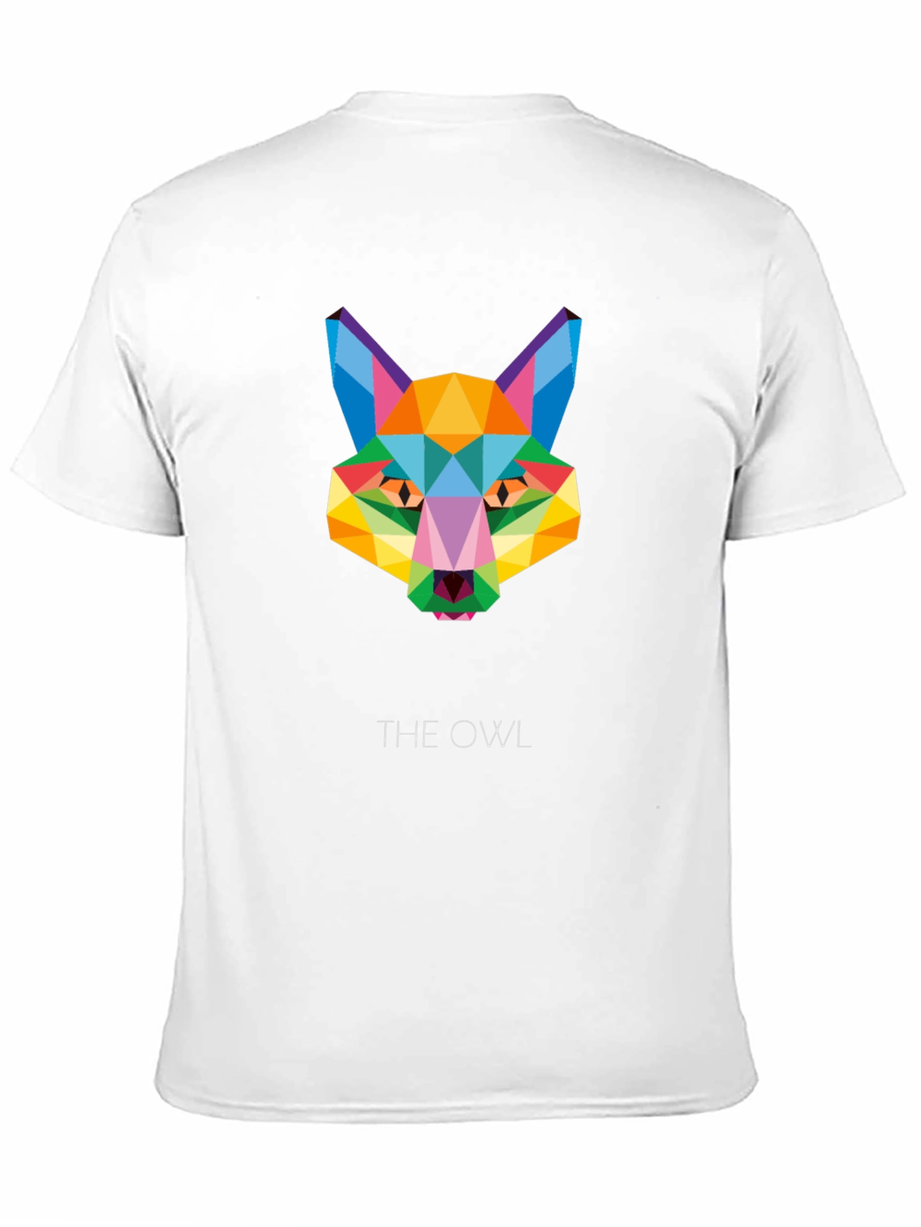 Geometric Owl T-Shirt - Modern Graphic Tee