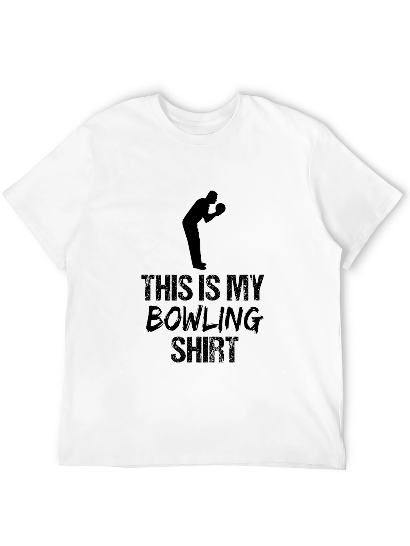 This Is My Bowling Shirt - Black T-Shirt