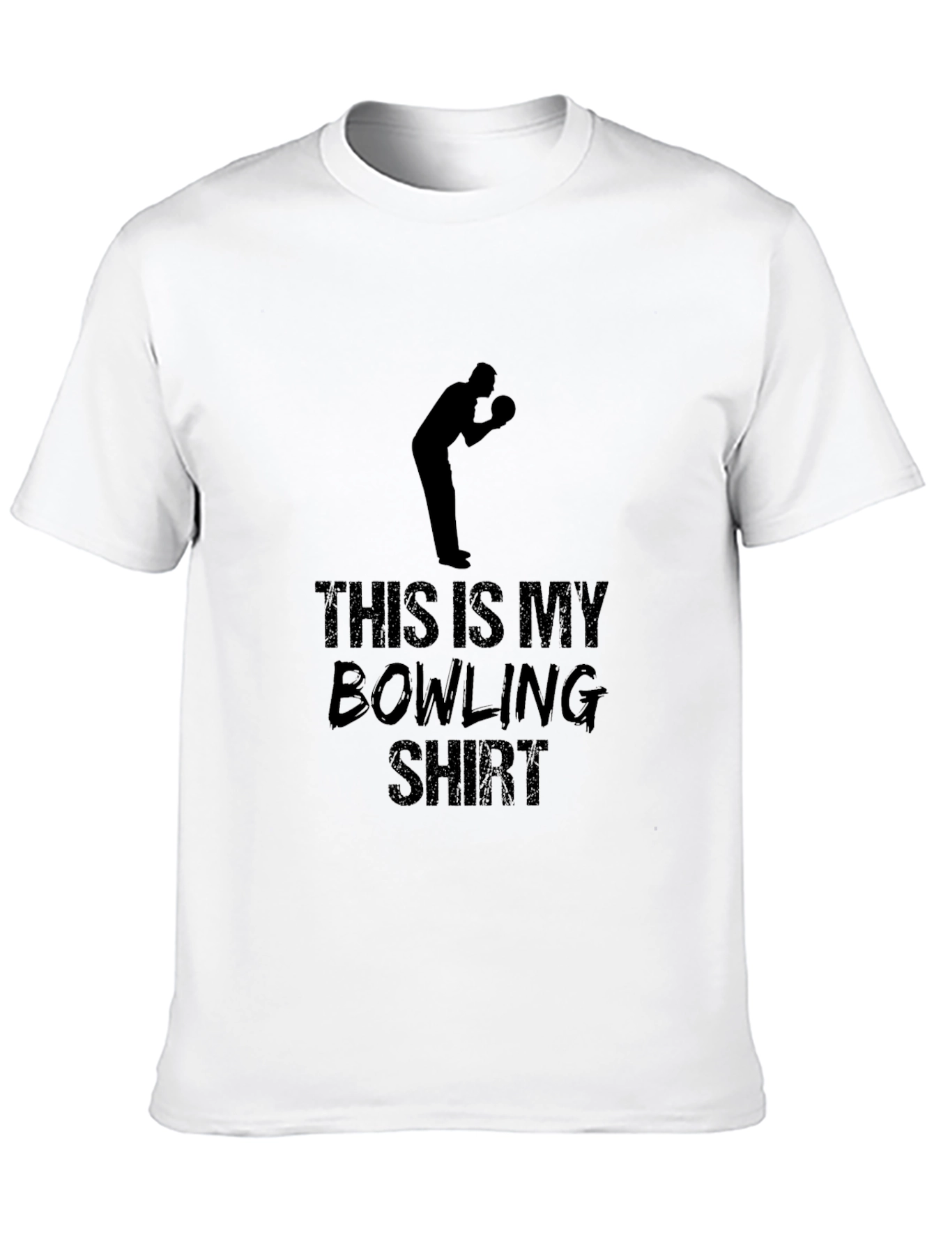This Is My Bowling Shirt - Black T-Shirt