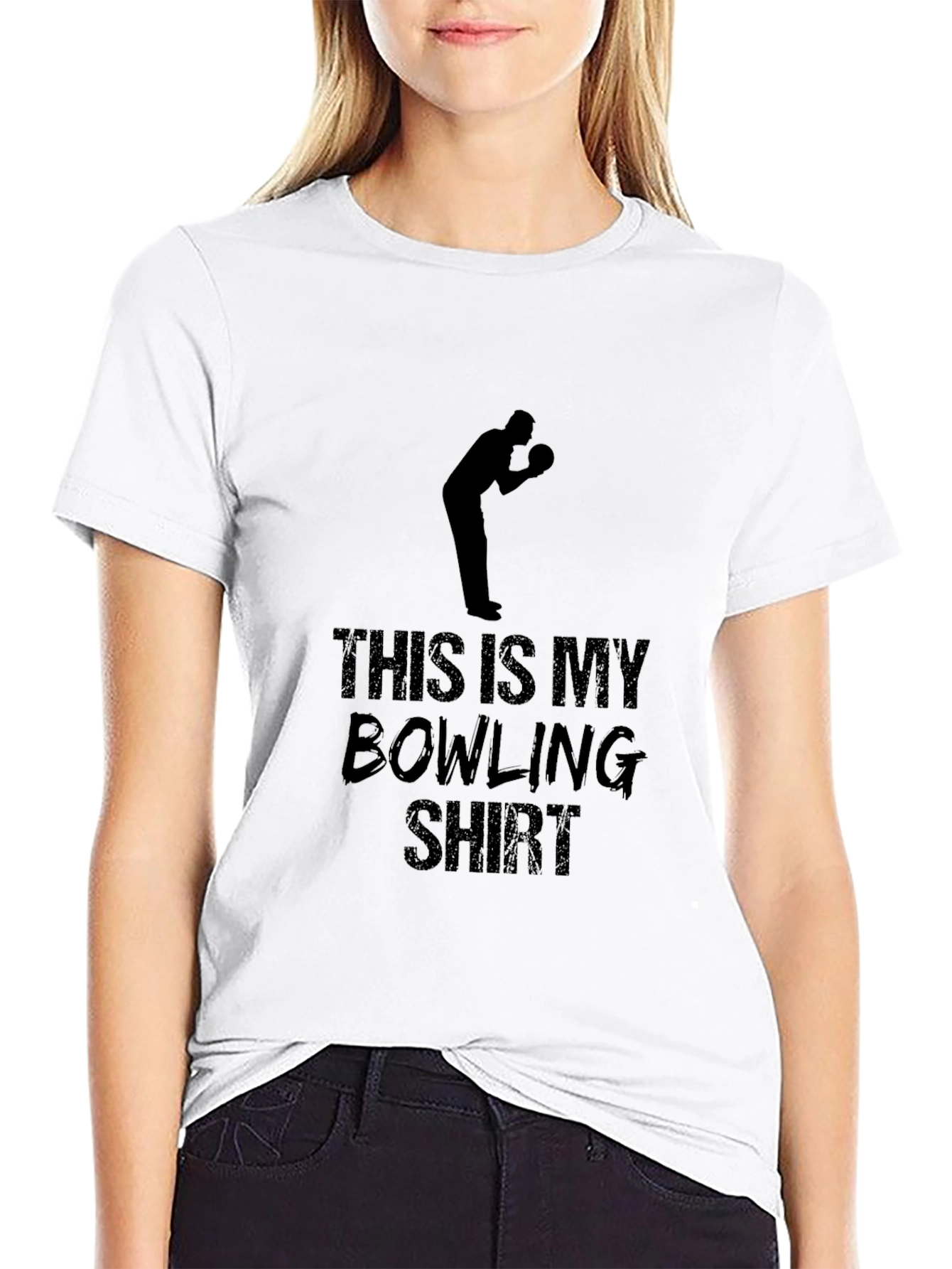 This Is My Bowling Shirt - Black T-Shirt