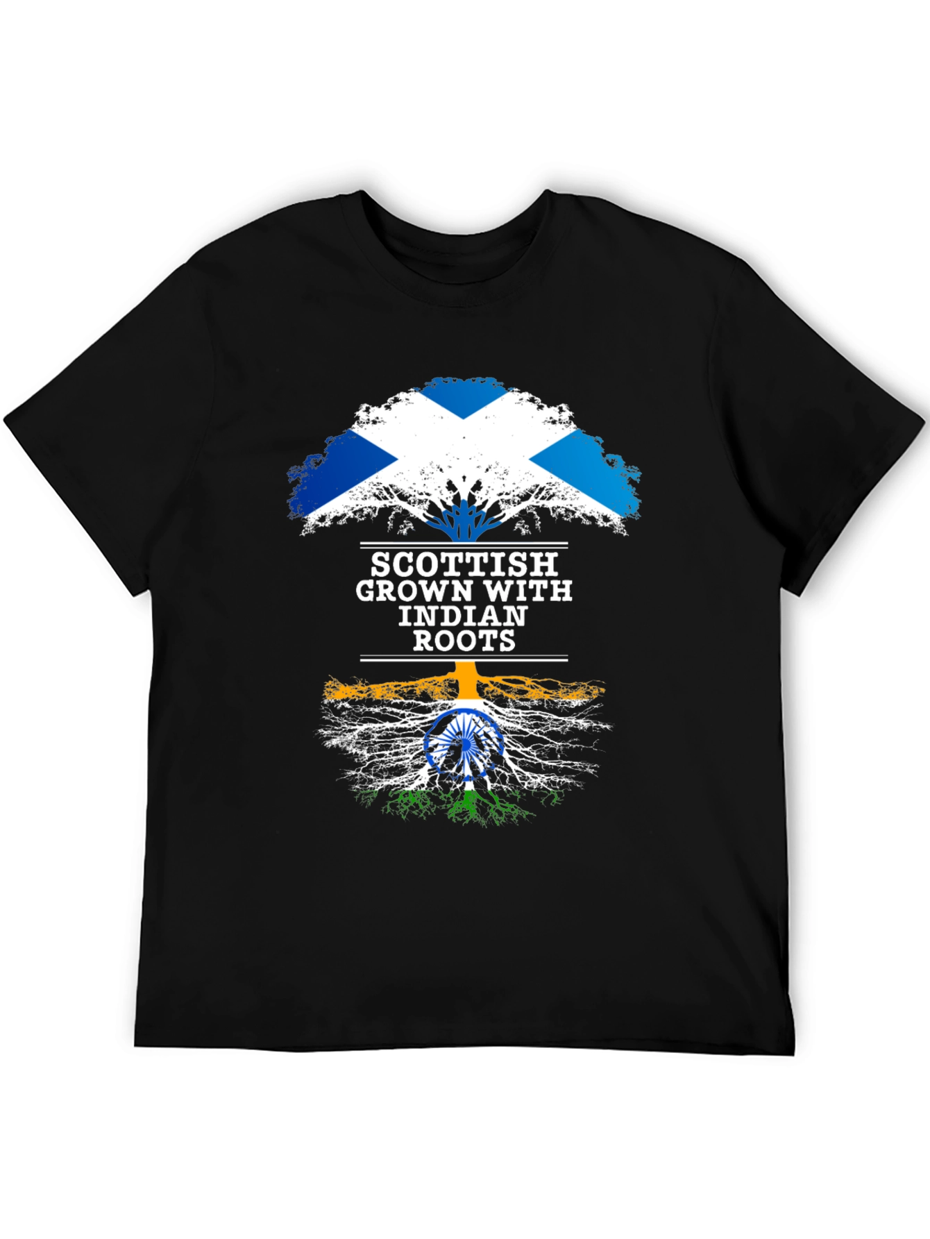 Scottish Grown with Indian Roots T-Shirt