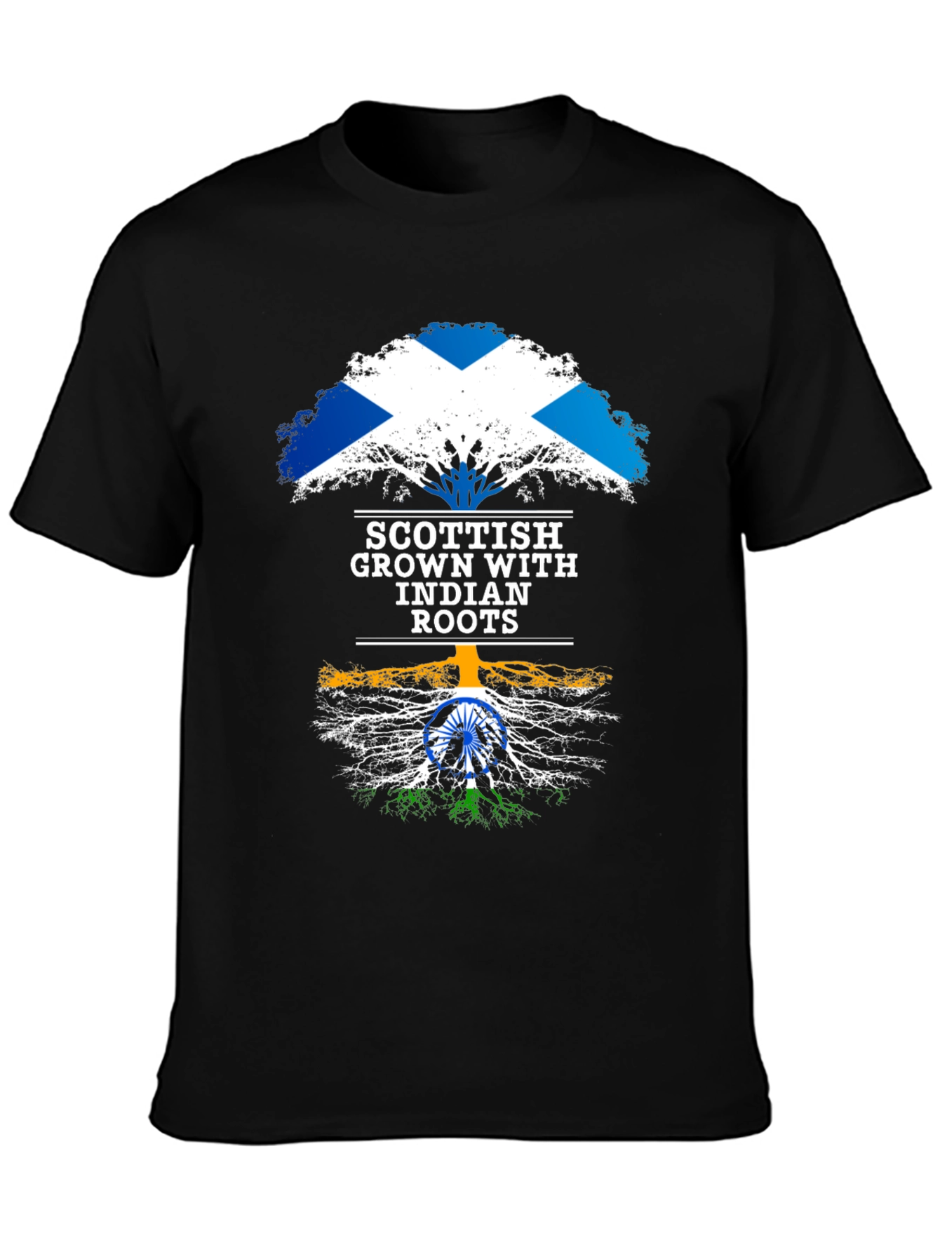 Scottish Grown with Indian Roots T-Shirt