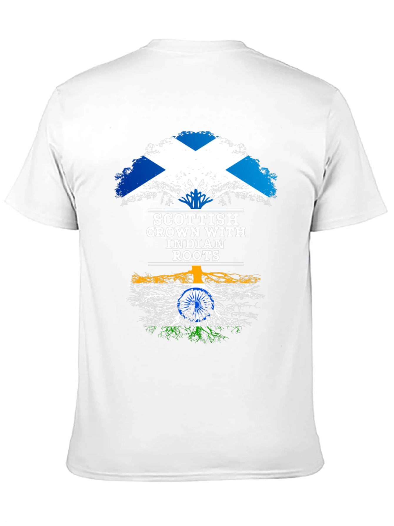 Scottish Grown with Indian Roots T-Shirt