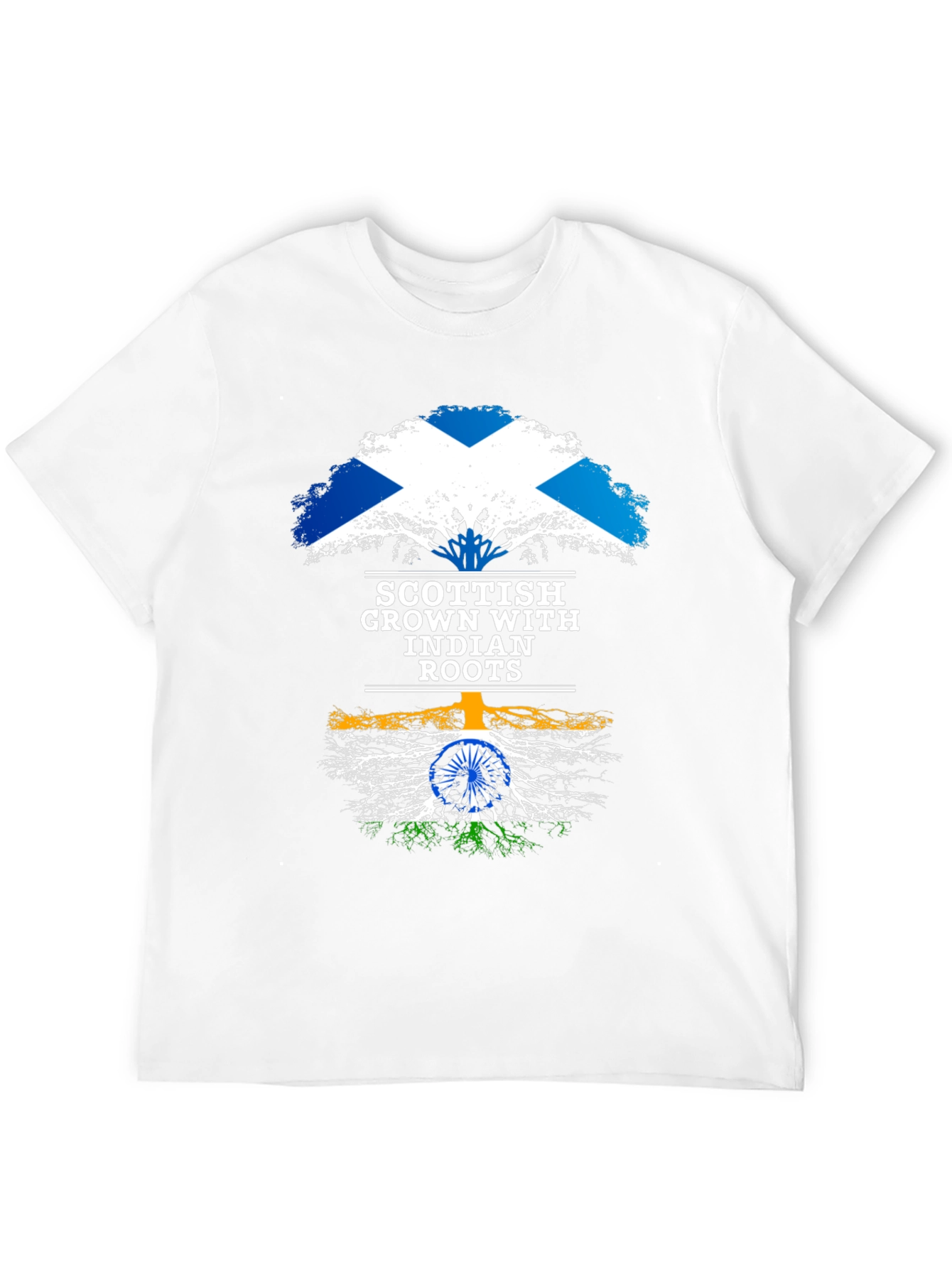 Scottish Grown with Indian Roots T-Shirt
