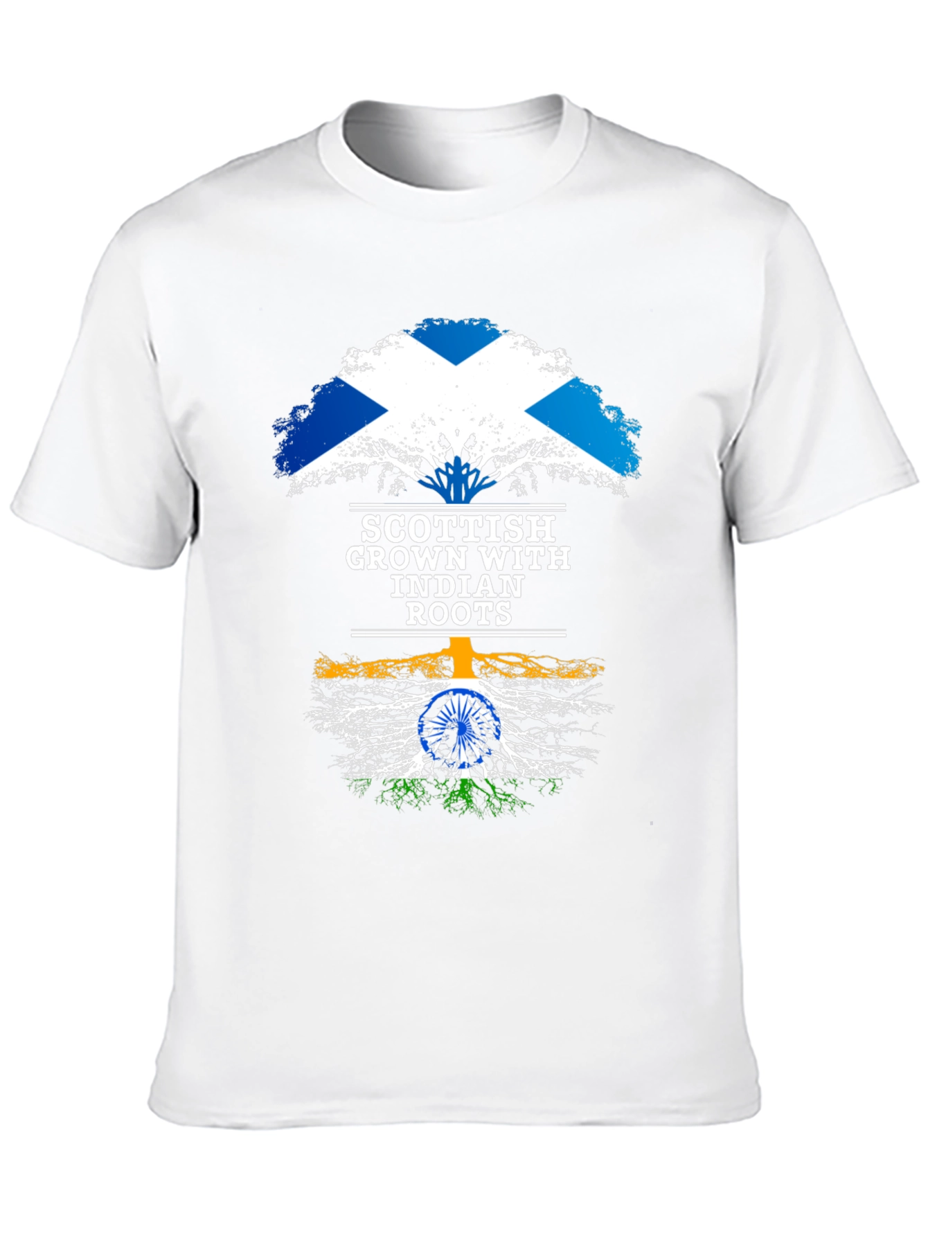 Scottish Grown with Indian Roots T-Shirt
