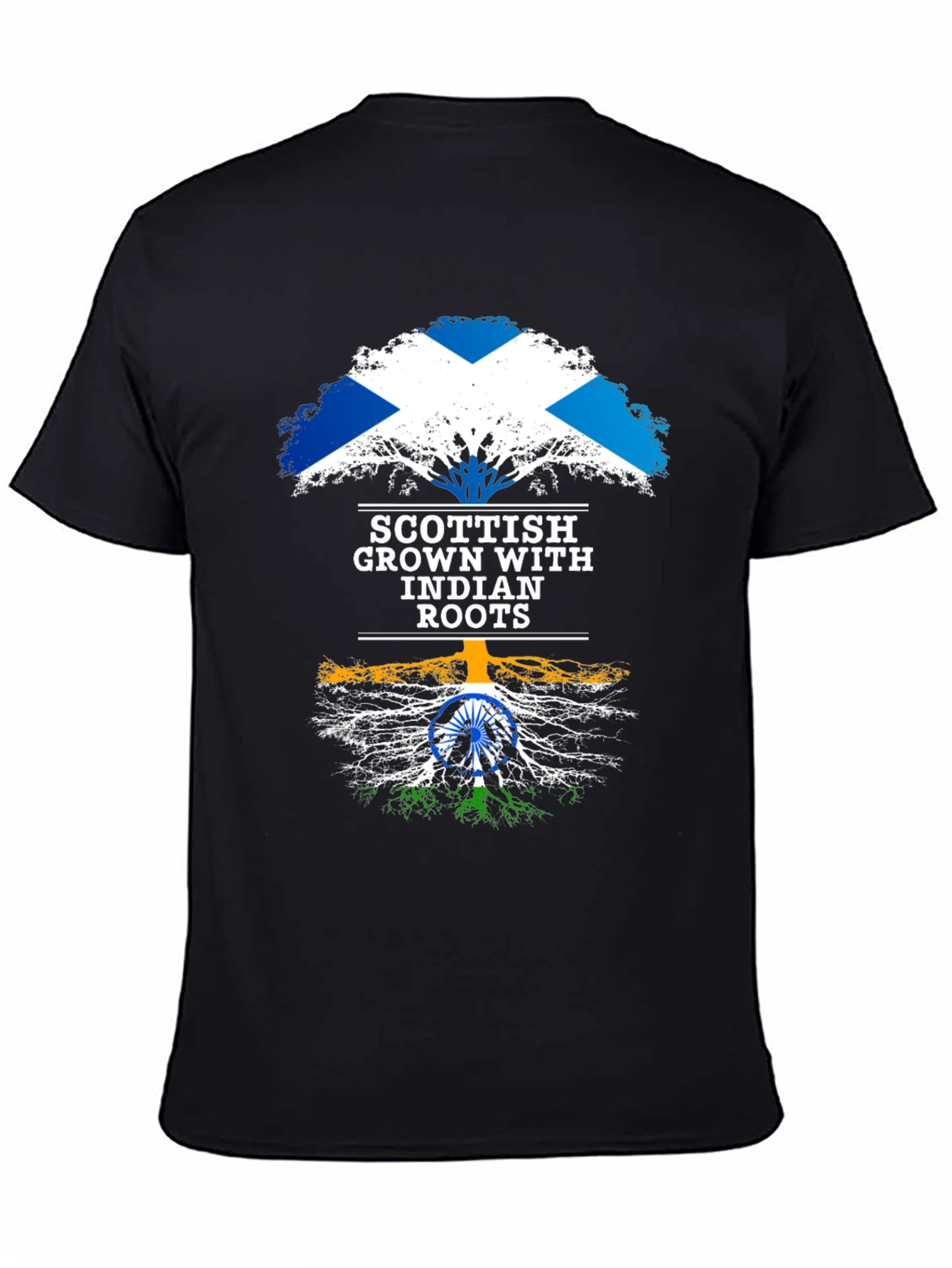 Scottish Grown with Indian Roots T-Shirt