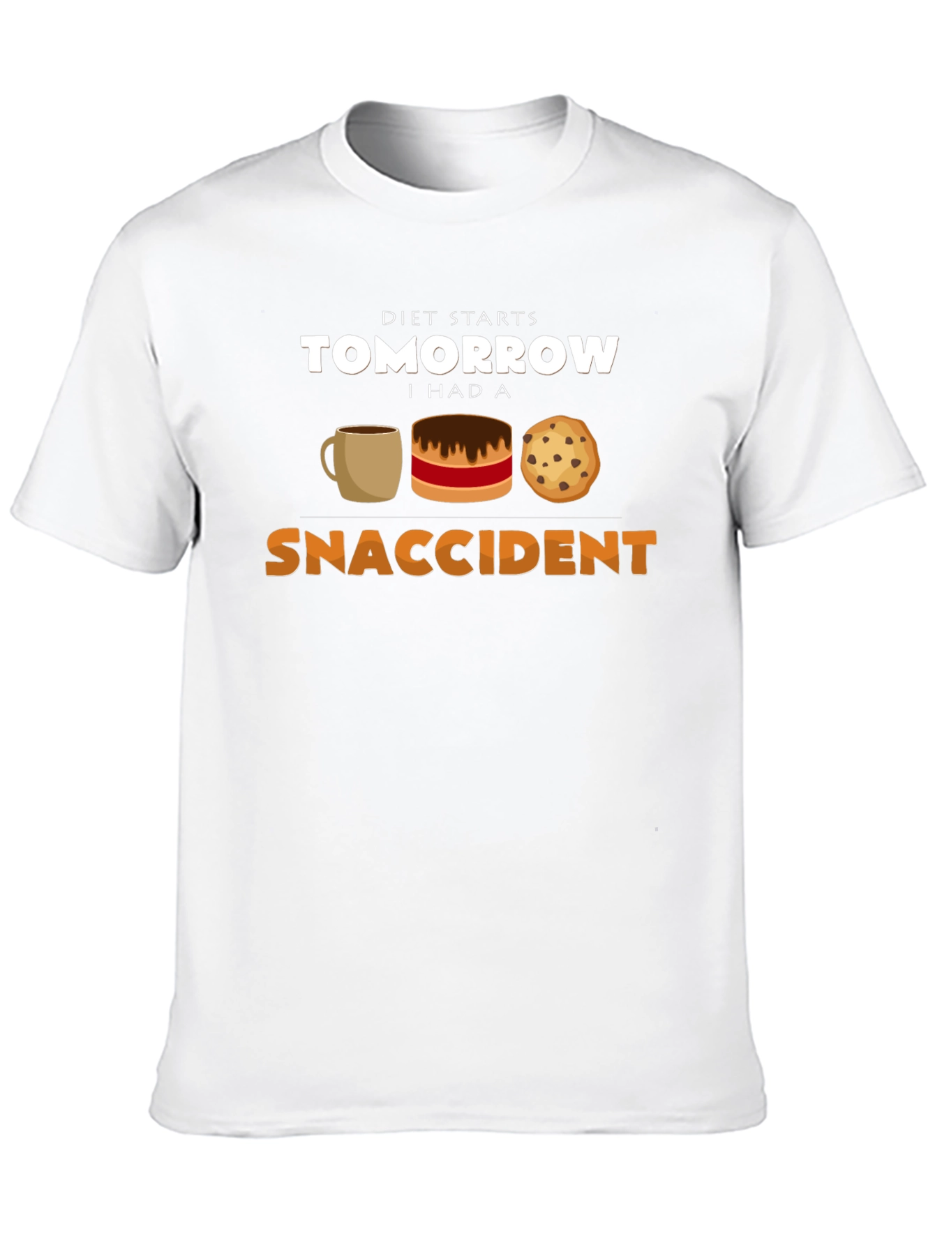 Diet Starts Tomorrow Snack Accident T-Shirt