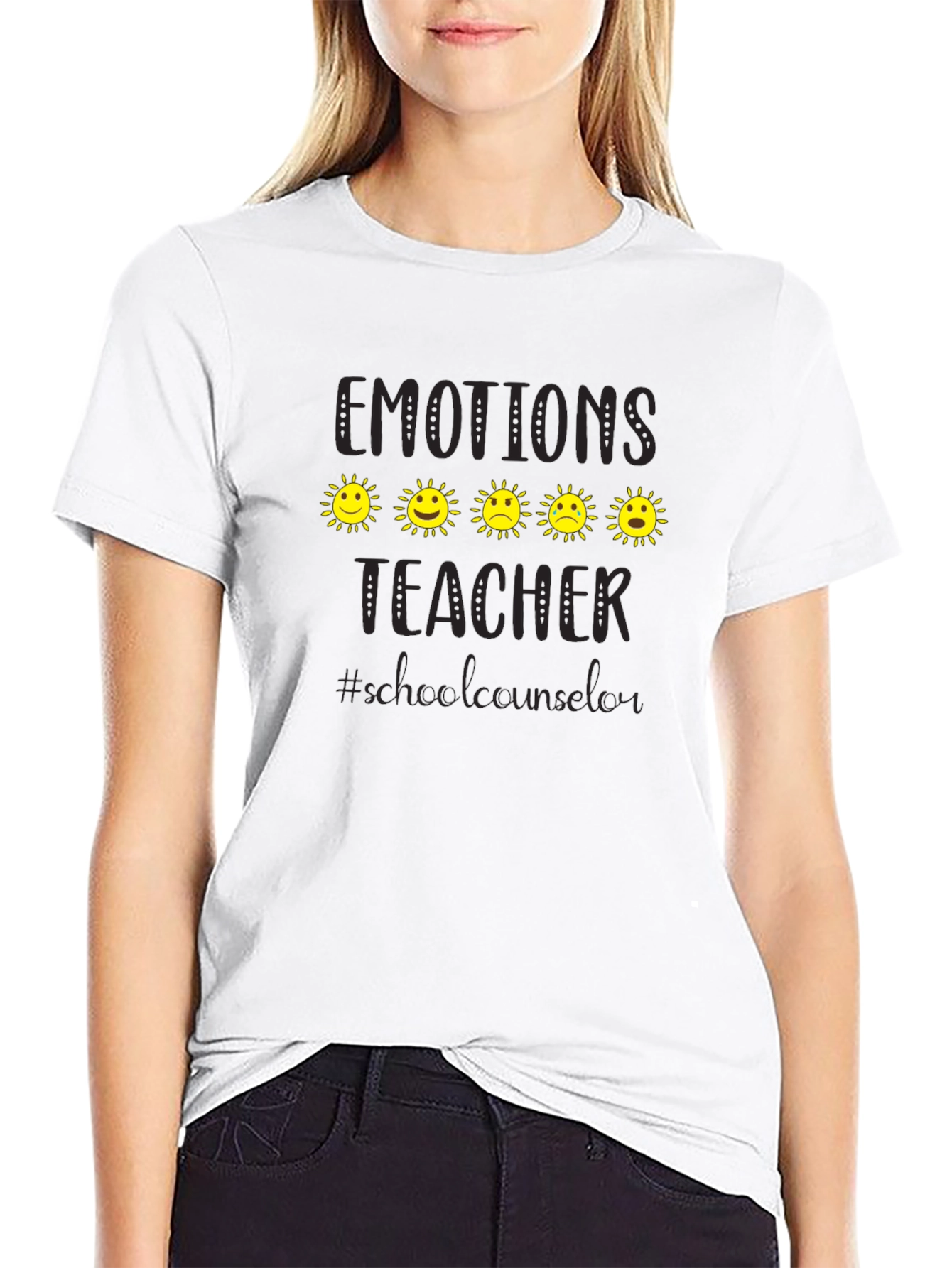 Emotions Teacher T-Shirt - School Counselor Tee