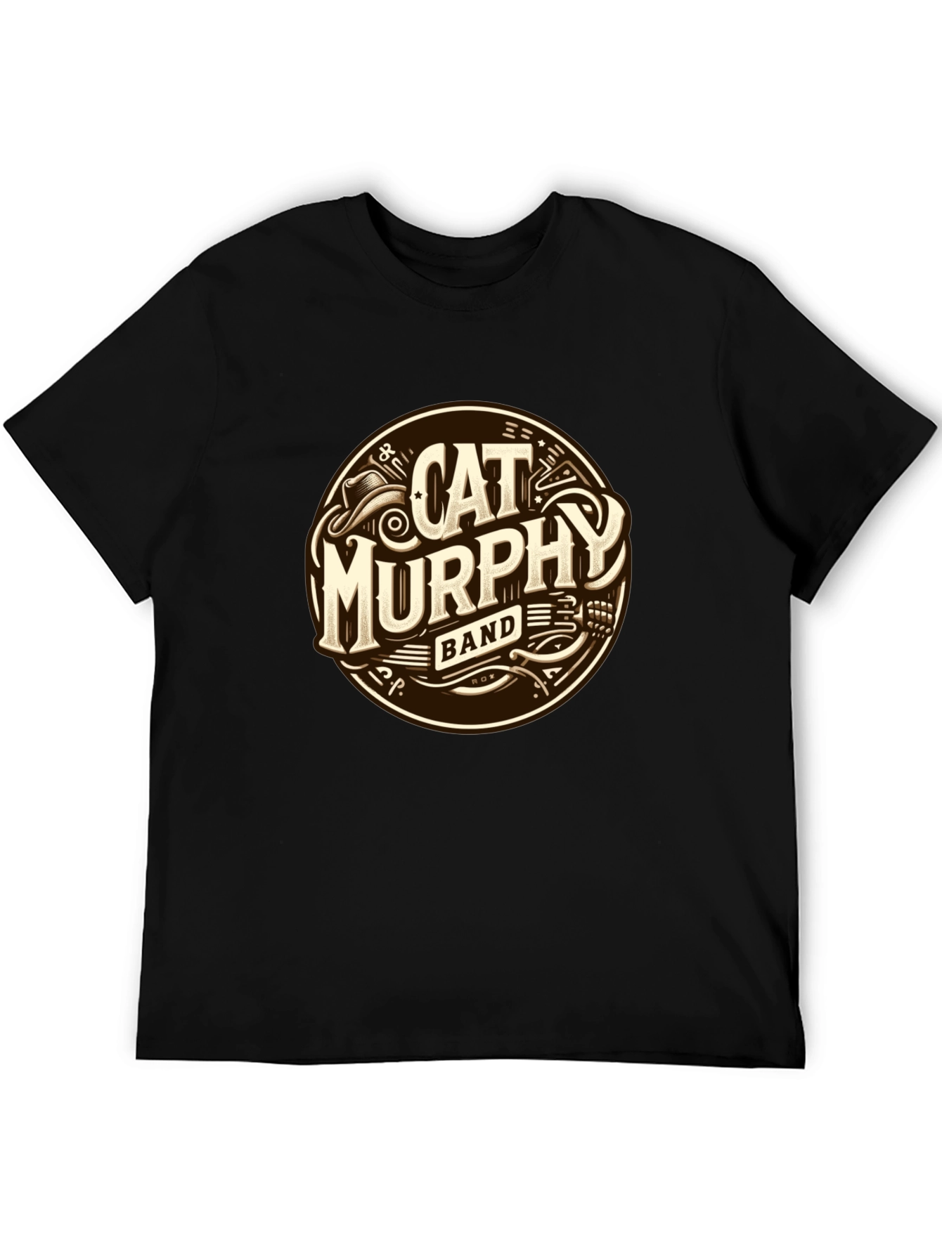 Cat Murphy Band Graphic T-Shirt - Stylish Music Tee