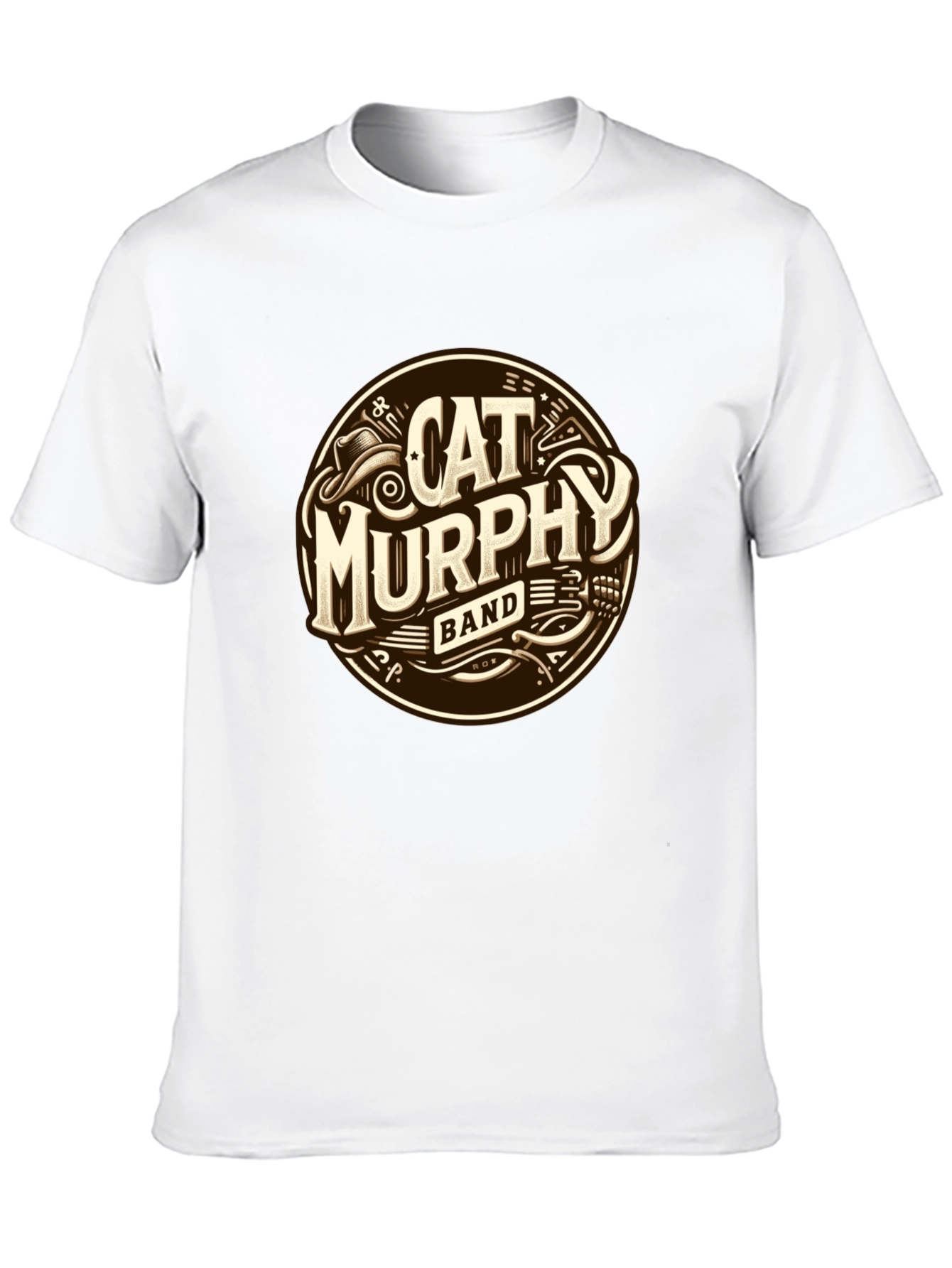 Cat Murphy Band Graphic T-Shirt - Stylish Music Tee