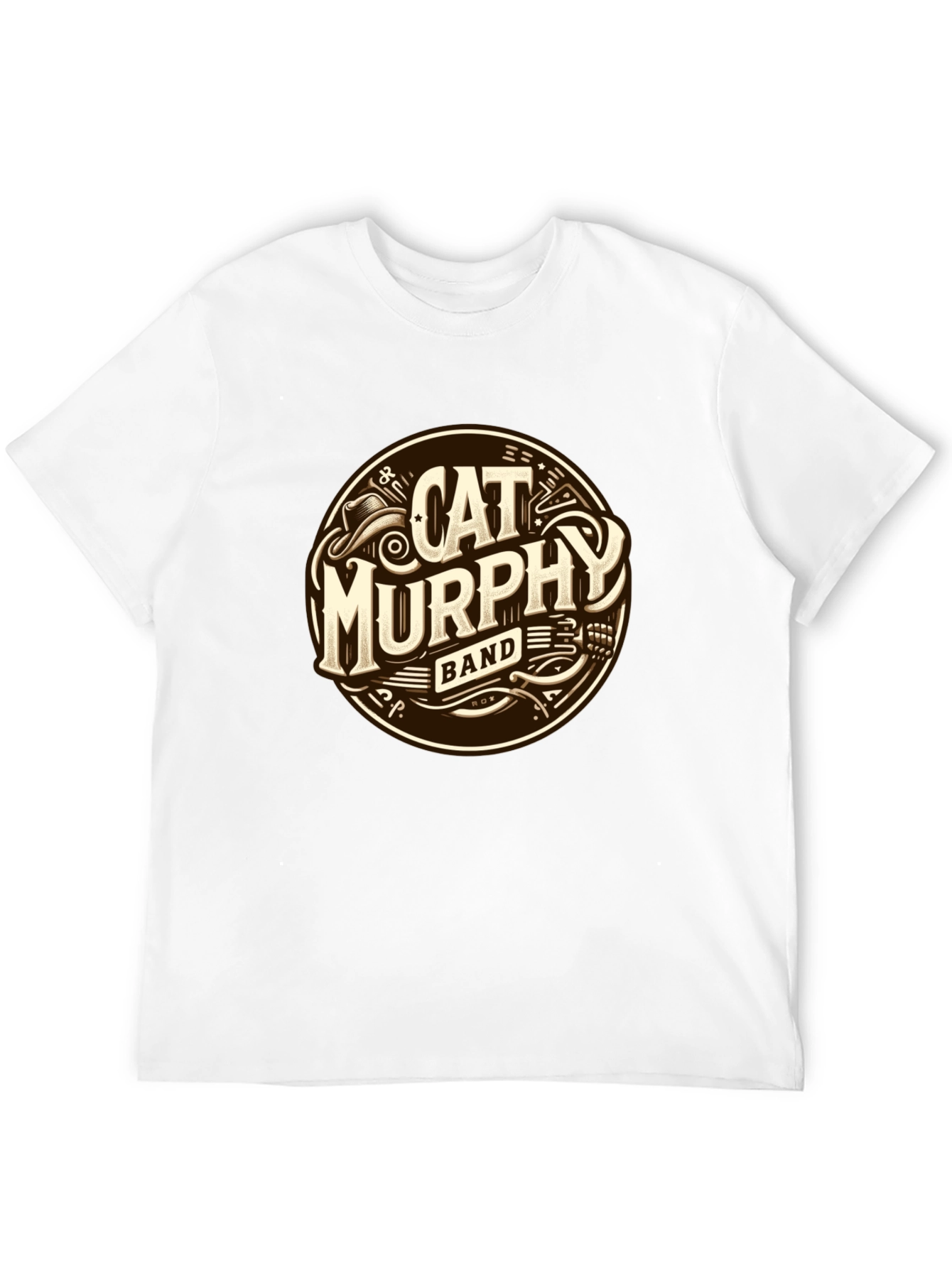 Cat Murphy Band Graphic T-Shirt - Stylish Music Tee