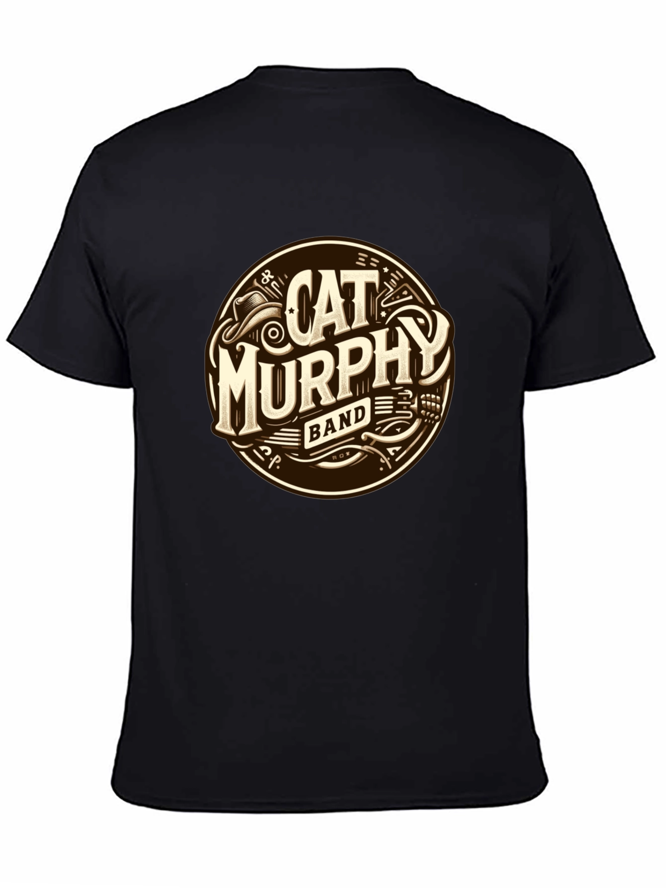 Cat Murphy Band Graphic T-Shirt - Stylish Music Tee