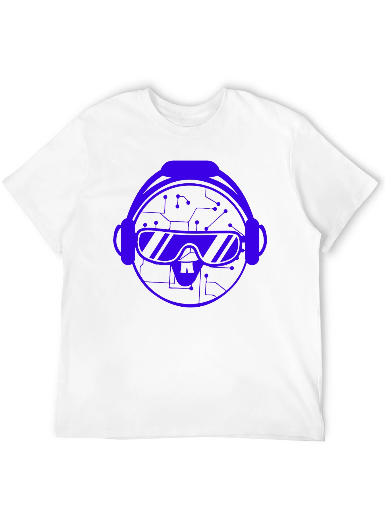 VR Headset Graphic T-Shirt - Black